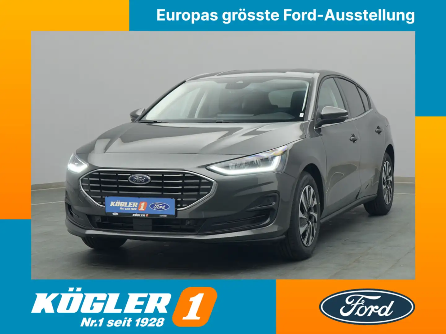 Ford Focus Titanium X 155PS Aut./Winter-P./PDC Gri - 1