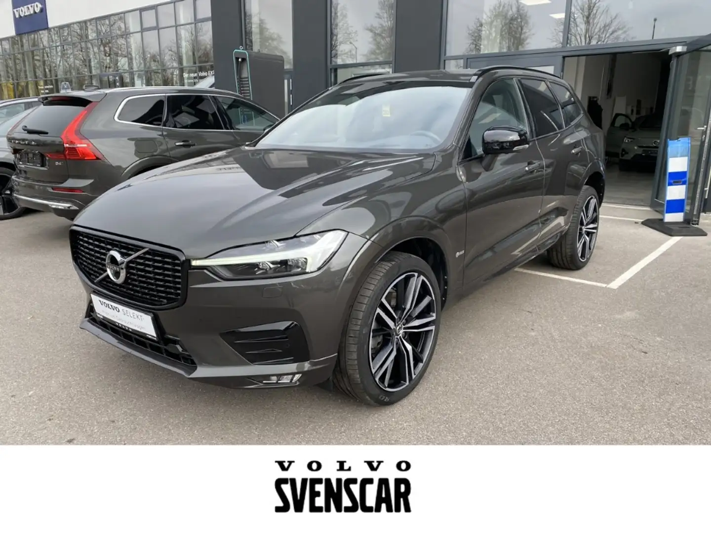 Volvo XC60 R Design AWD B5 Diesel EU6d HUD AD StandHZG Navi d Grau - 1