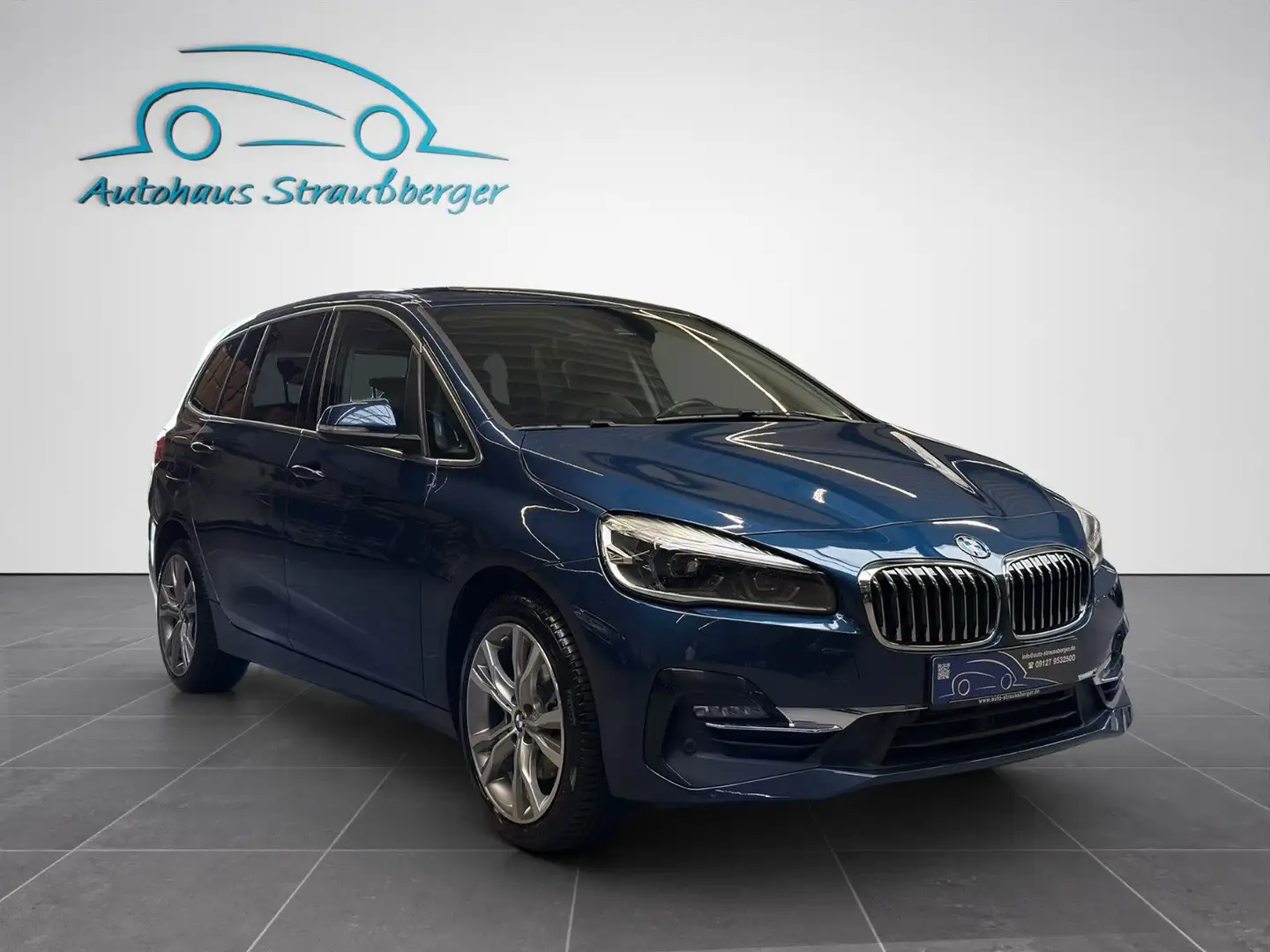 BMW 218 i Gran Tourer  Luxury Line AHK 7. Sitzer HiFi Bleu - 2