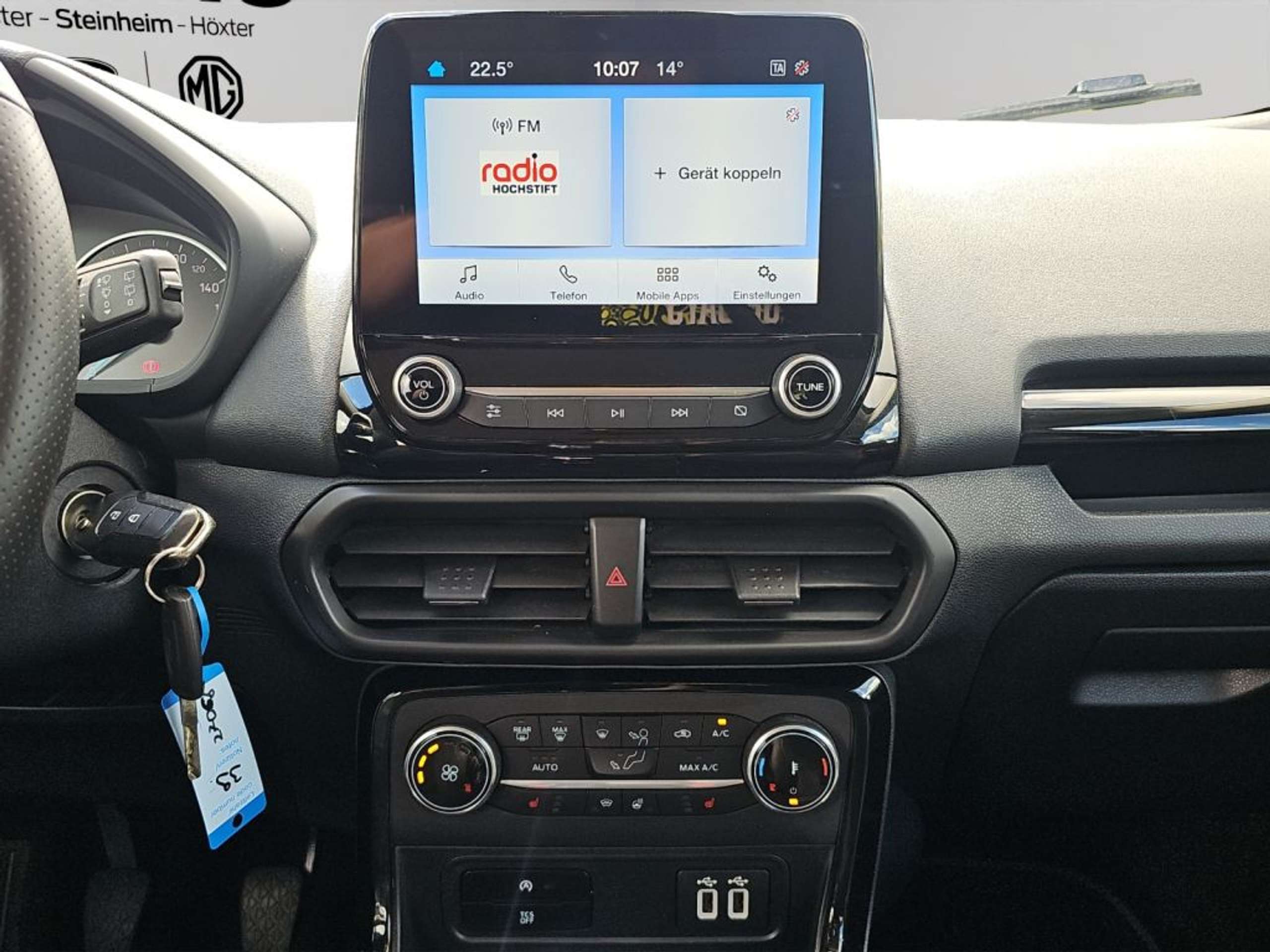 Fahrzeugabbildung Ford EcoSport 1.0 EcoBoost ST-LINE - mit KI generiert/bearbeitet
