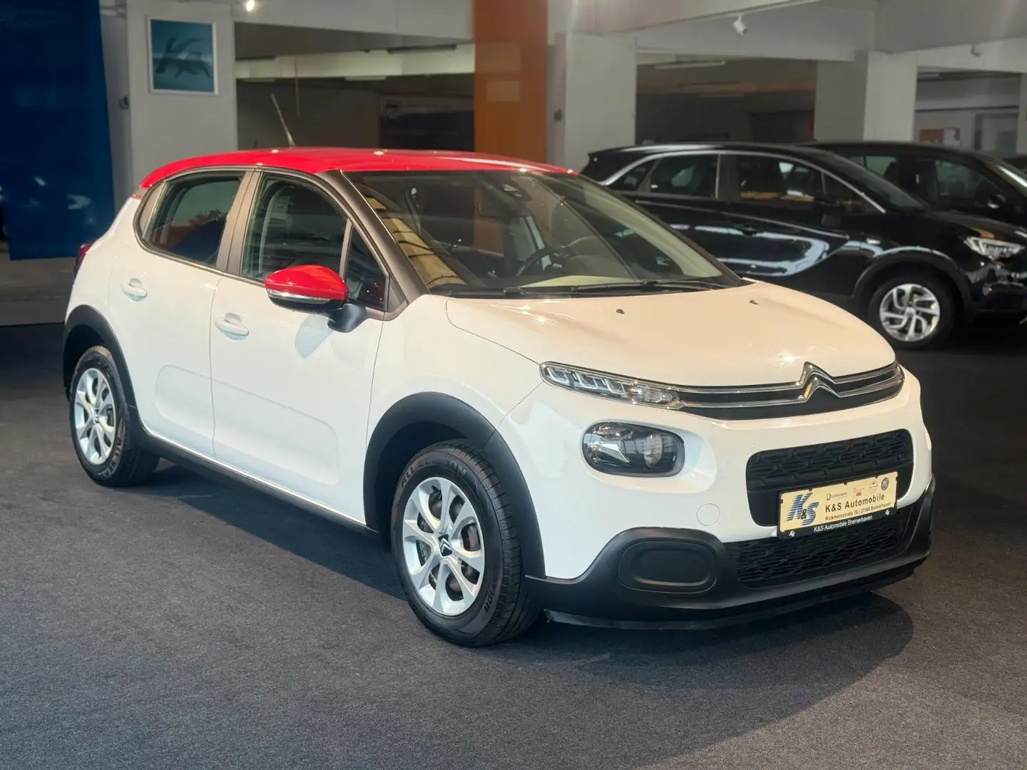 Citroen C3 Feel 1.5 BlueHDi*KLIMA*TEMPO* Blanc - 1