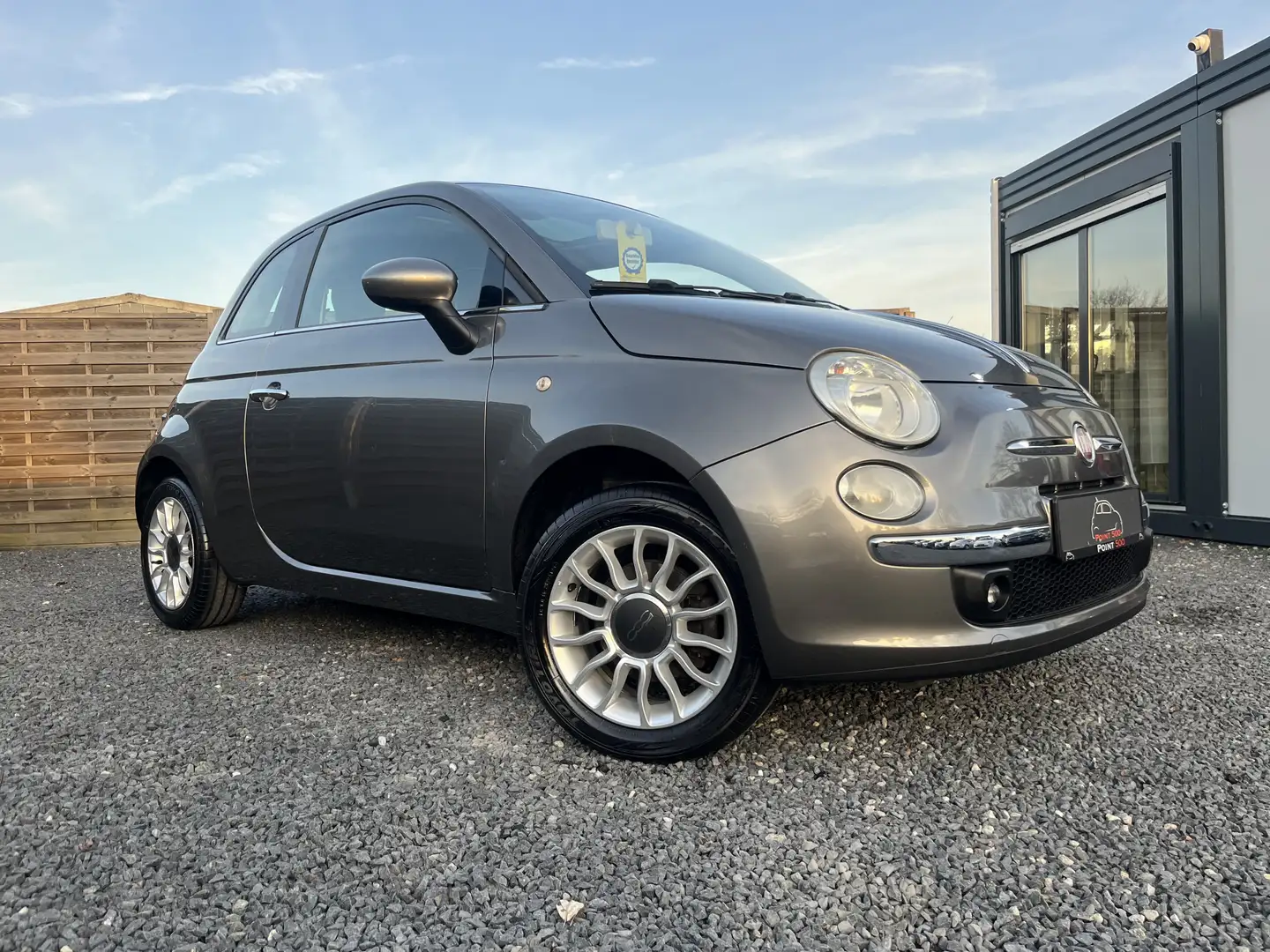 Fiat 500 1.HD 100PS PANO PDC RIESENAUSWAHL AN FIAT500 Grau - 2