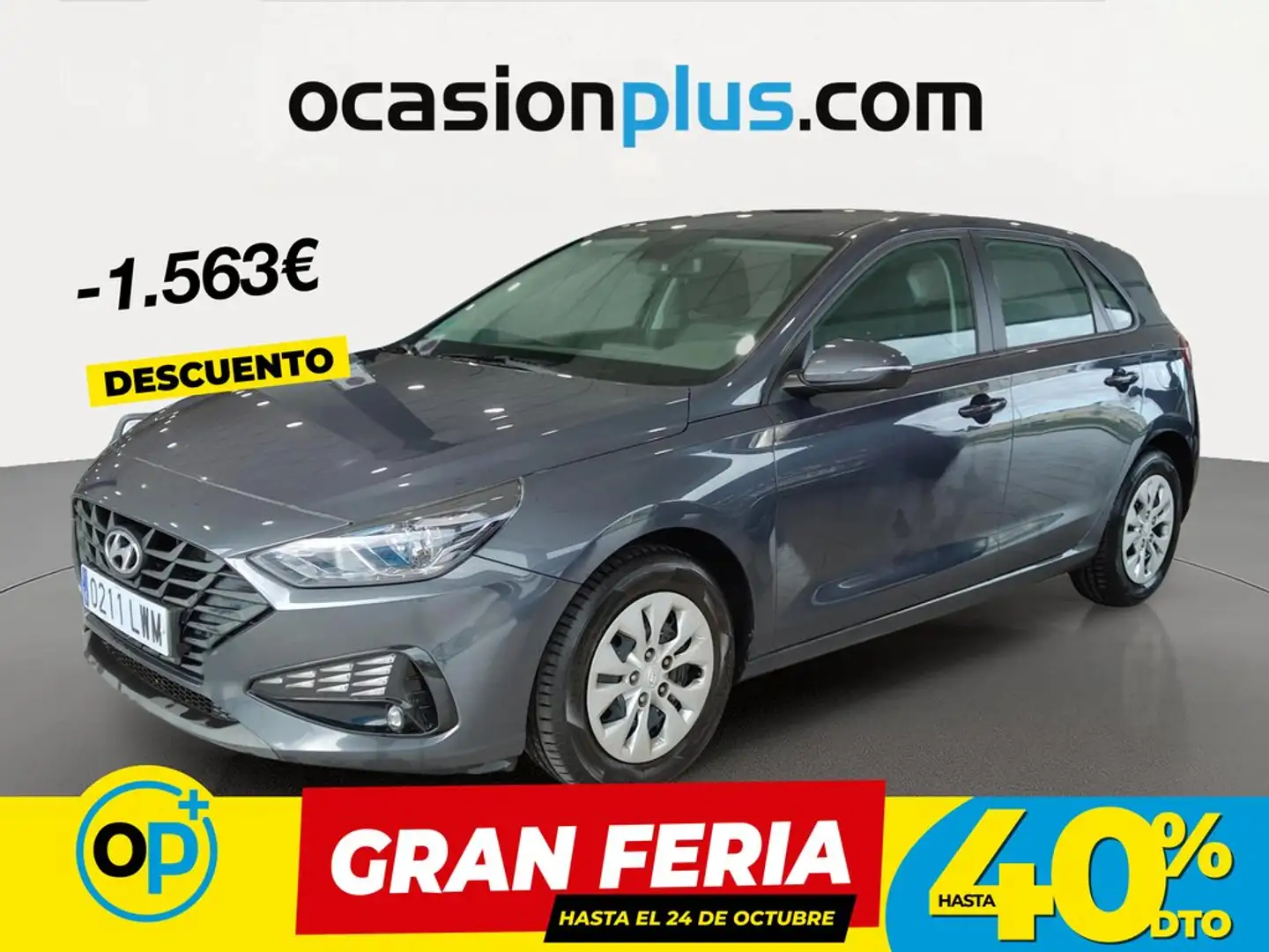 Hyundai i30 1.5 DPI Klass SLX 110 Gris - 1