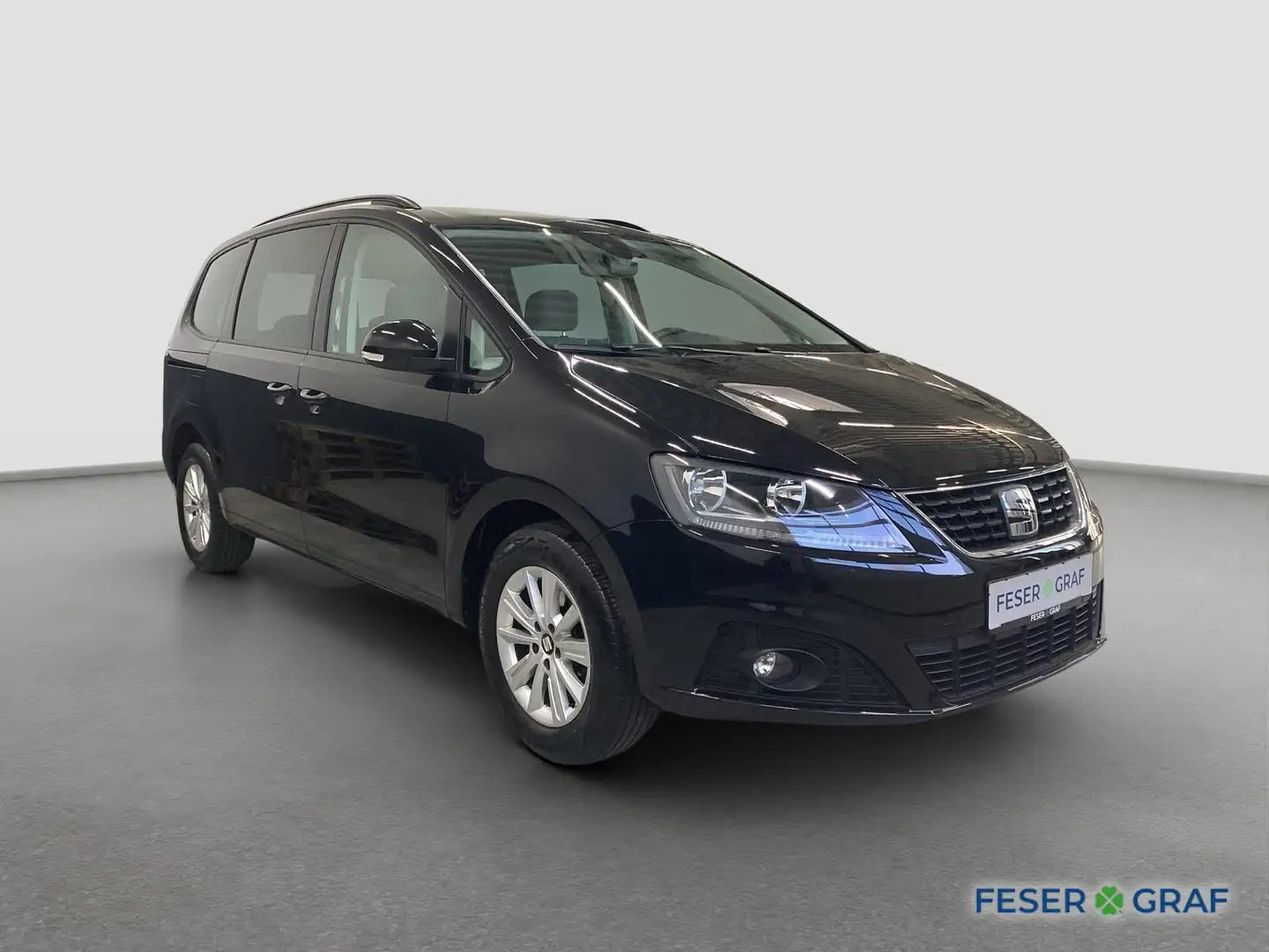 SEAT Alhambra Style 1.4 TSI AHK*FULL-LINK*NAVI*RFK*PDC*LM Schwarz - 2