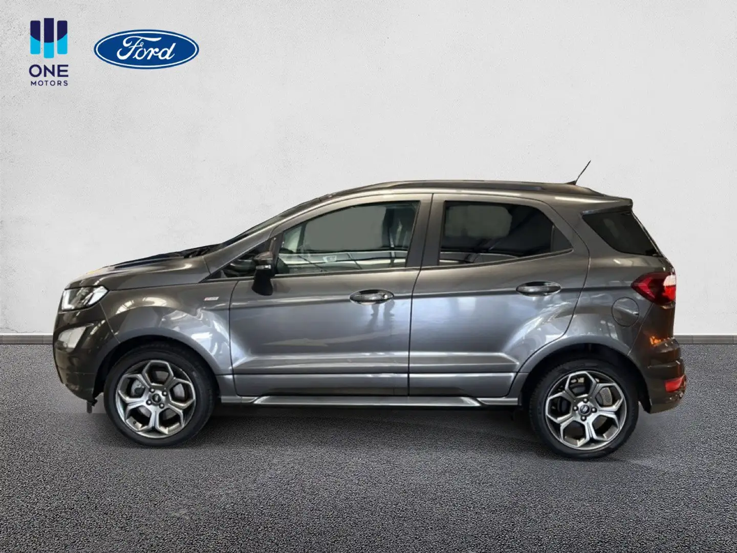 Ford EcoSport 1.0 EcoBoost ST Line 125 Gris - 2