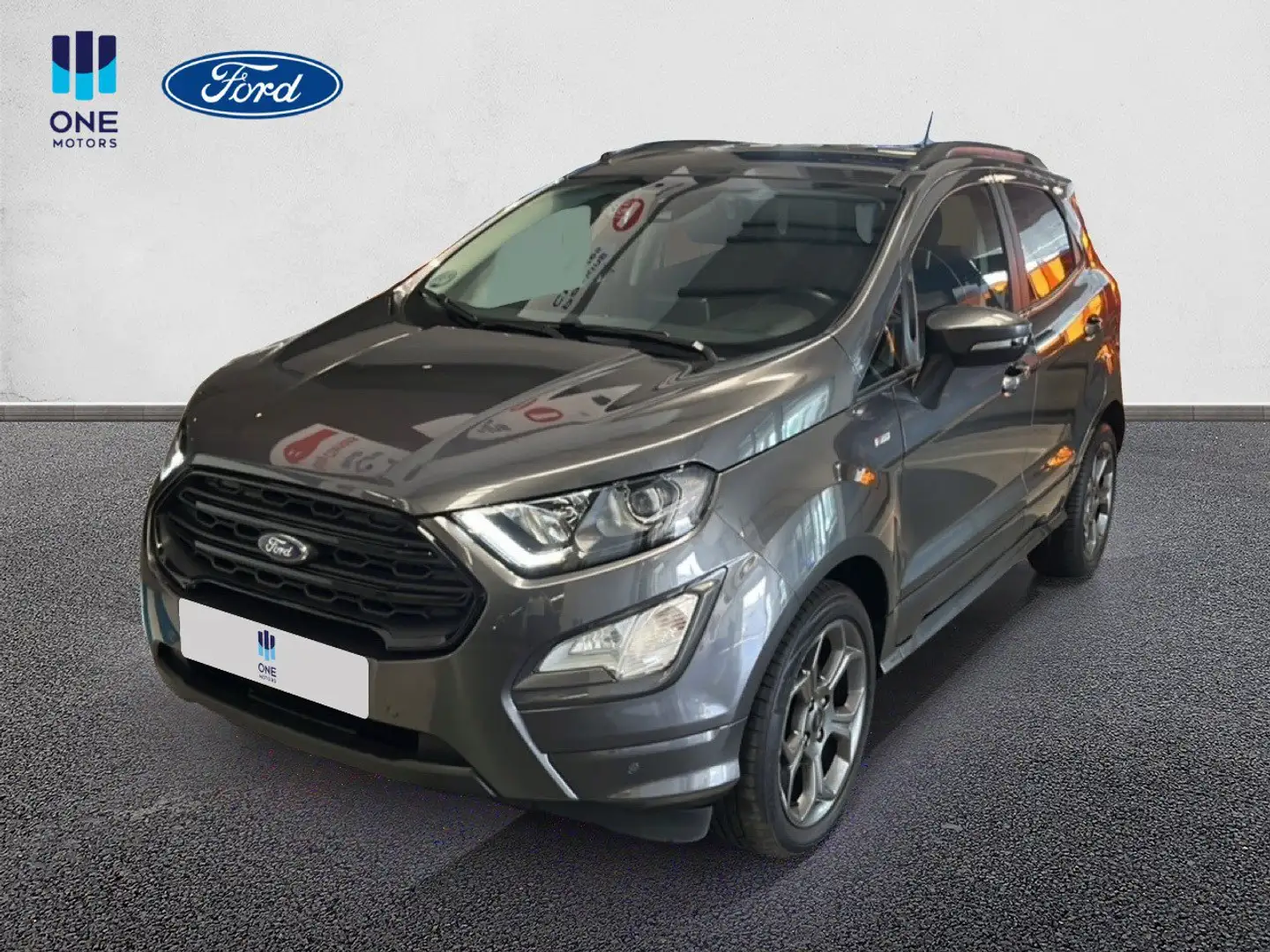 Ford EcoSport 1.0 EcoBoost ST Line 125 Gris - 1