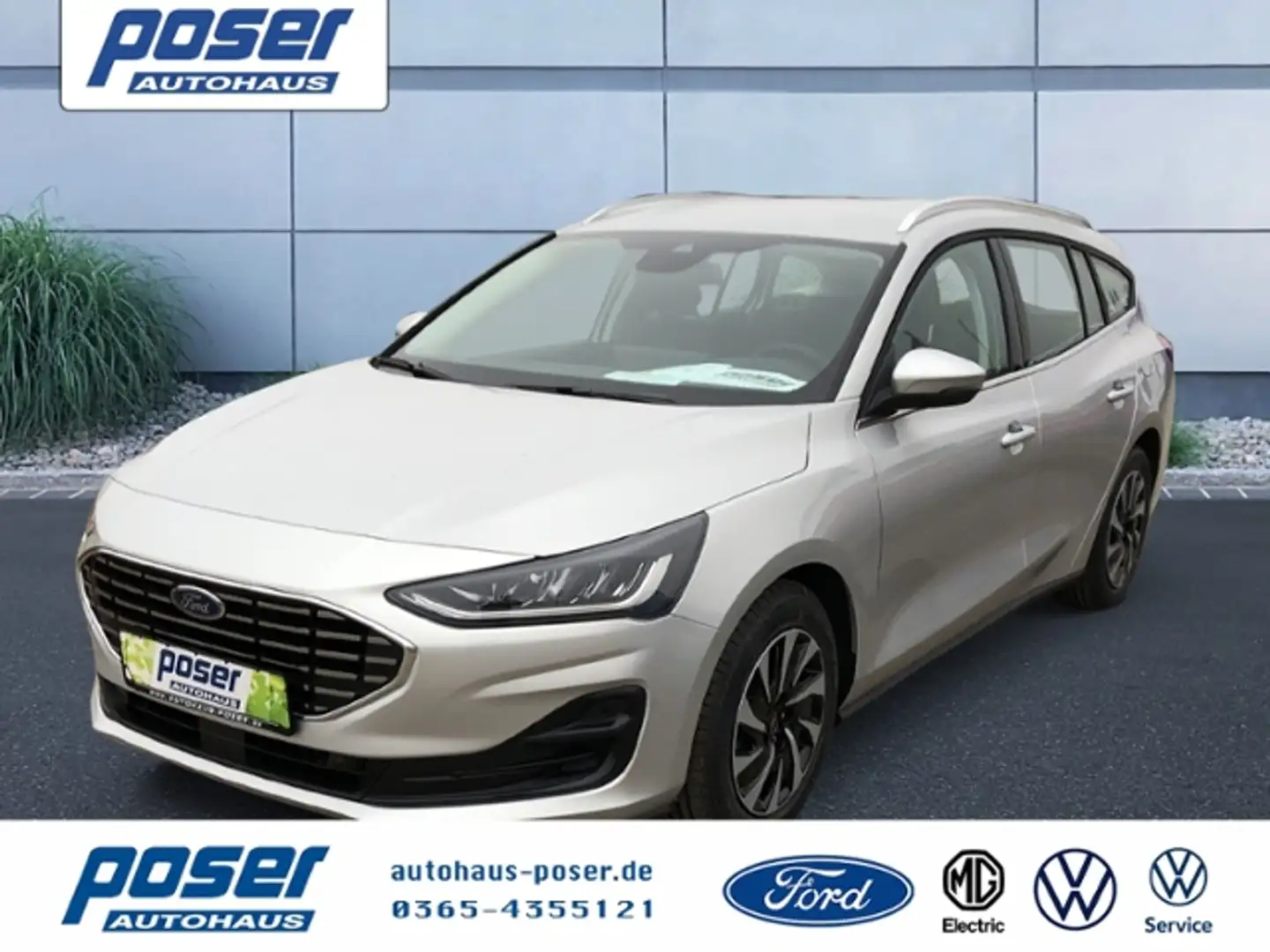 Ford Focus Turnier Titanium KLIMA LED NAVI ALU Silber - 1