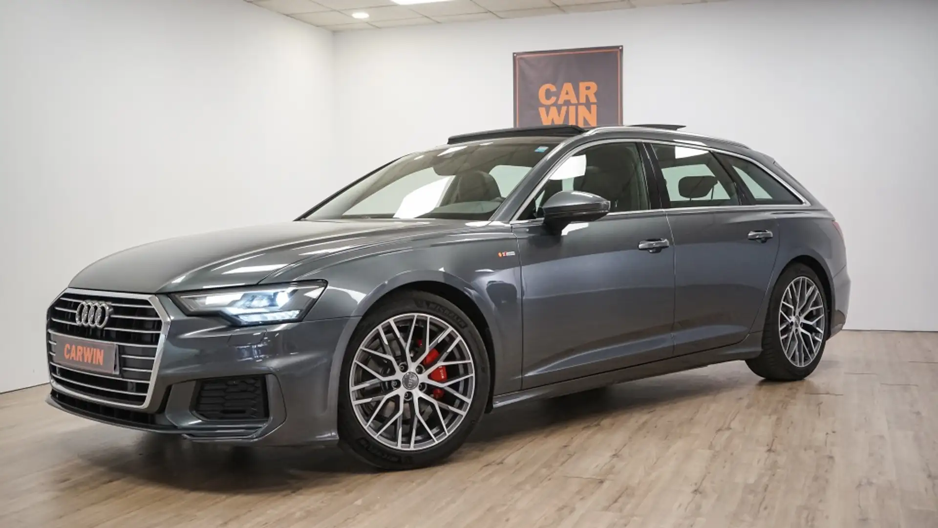 Audi A6 Avant 35 TDI S tronic Sport Gris - 1