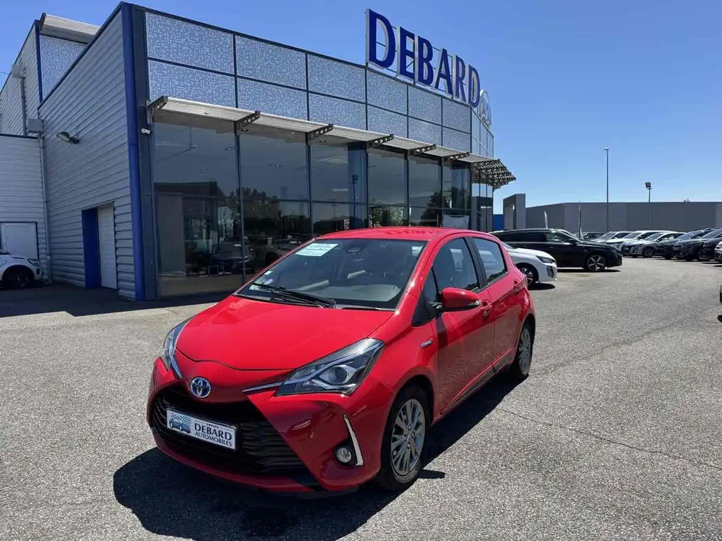 Toyota Yaris 100H COLLECTION 5P Rouge - 1