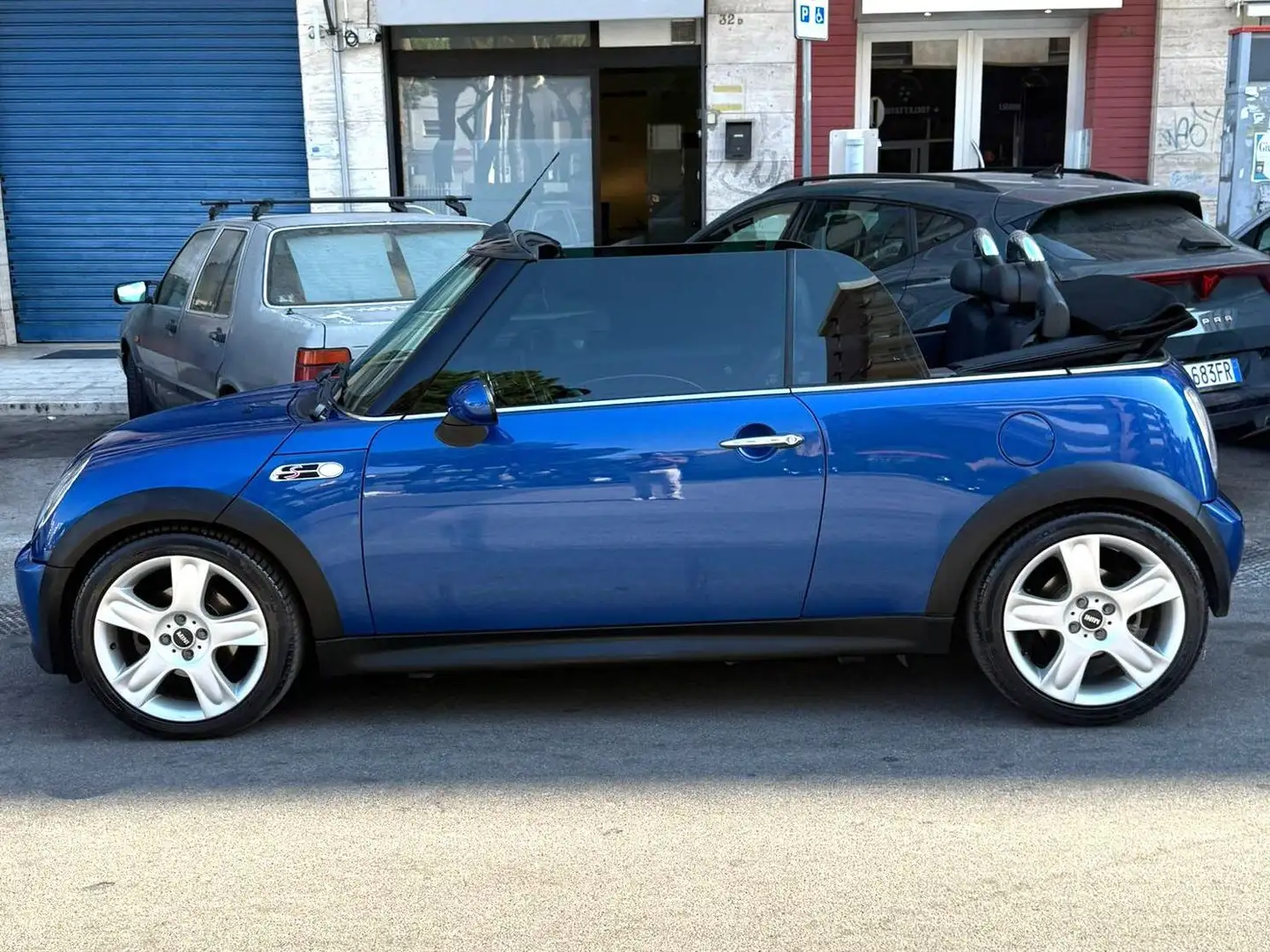 MINI Cooper S Cabrio Mini Cabrio 1.6 Cooper S Bleu - 1