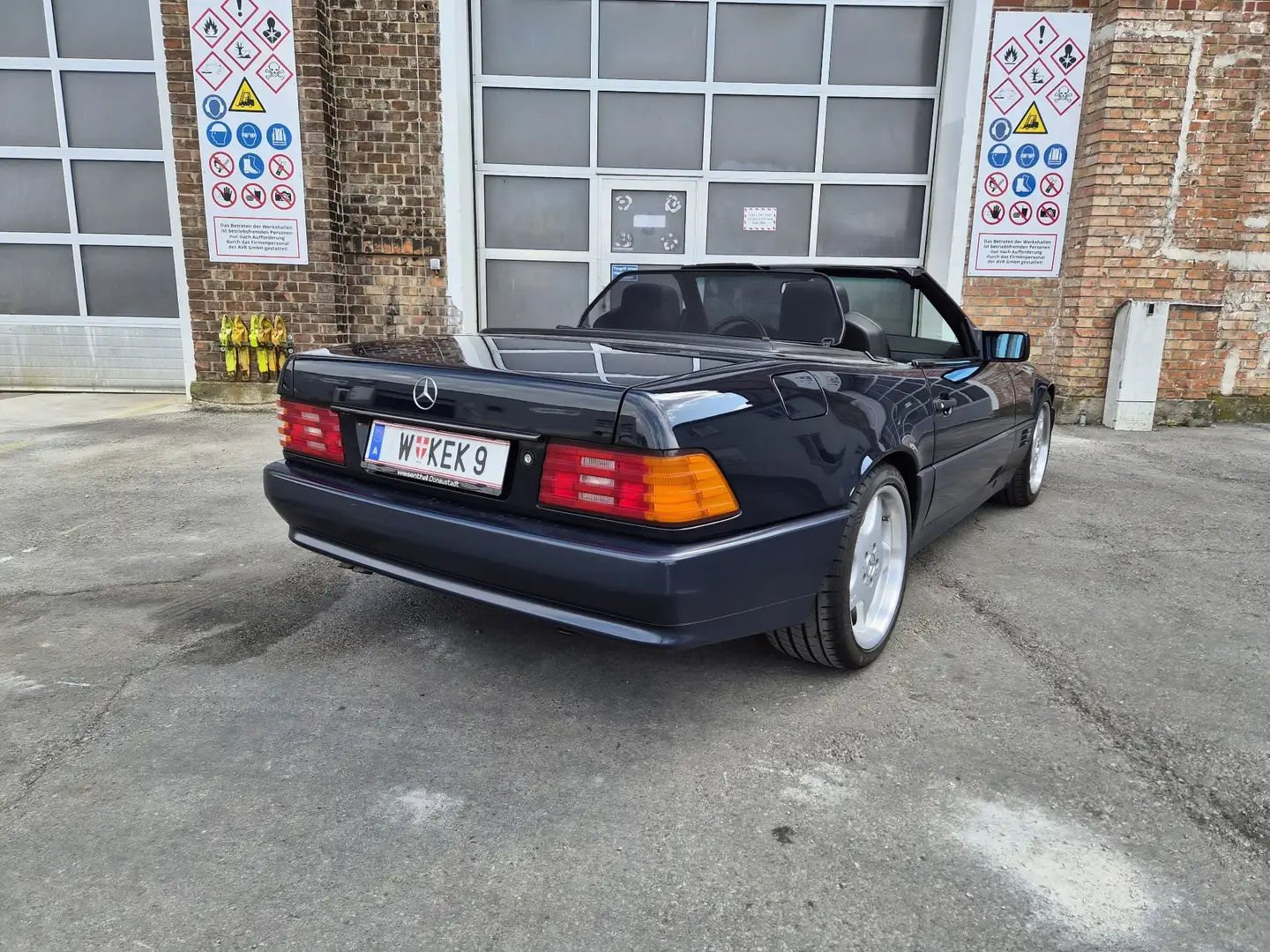 Mercedes-Benz SL 500 Mercedes-Benz SL-Klasse 500SL R129 vormopf Cabrio Blau - 2