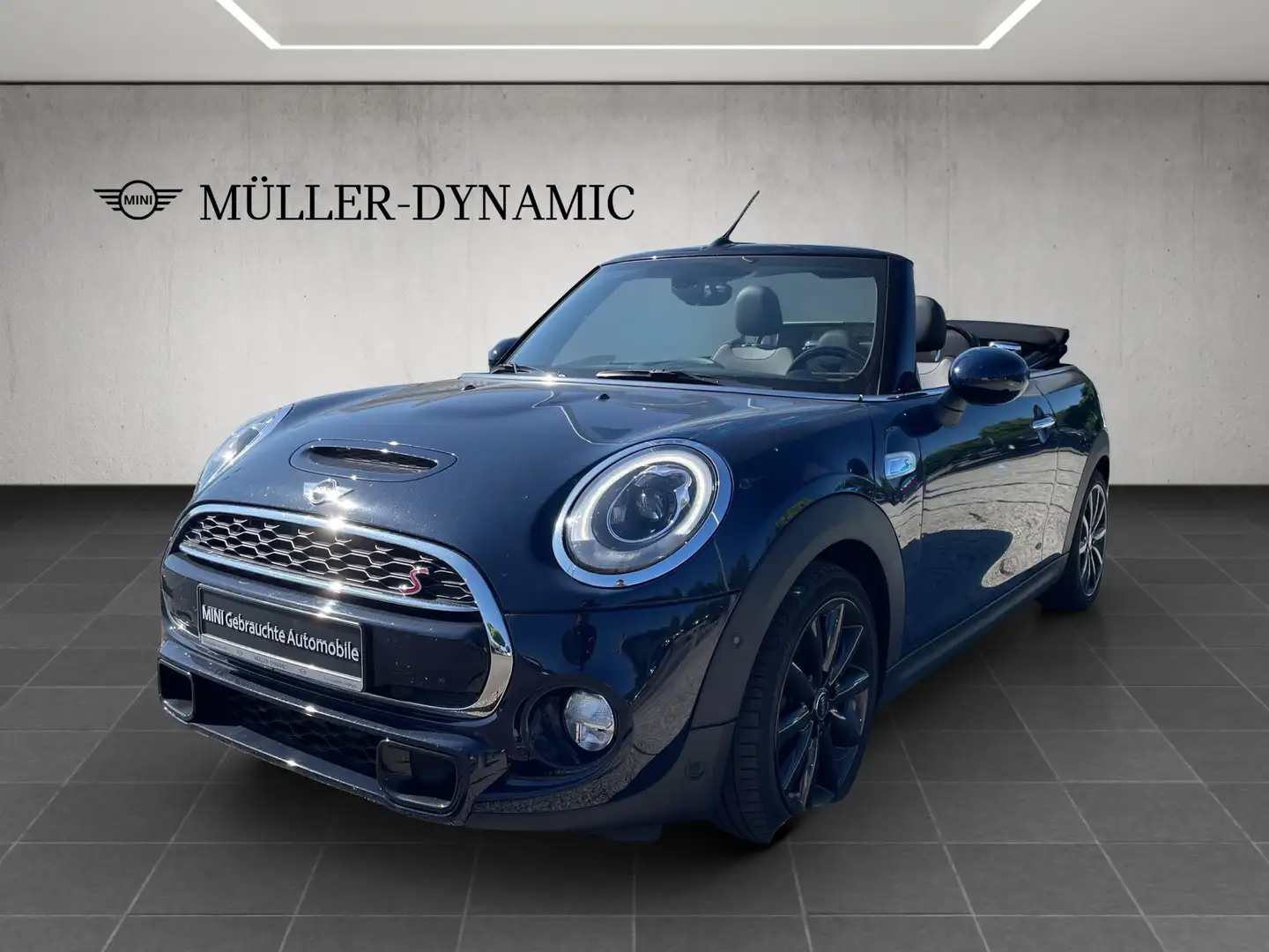 MINI Cooper S Cabrio Cooper S CABRIO LED PDC NAVI TEMPOMAT SHZ Bleu - 1