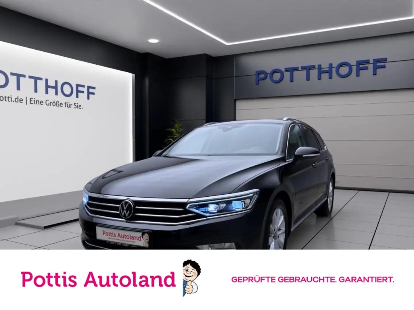 Volkswagen Passat Variant 2.0 TDI DSG ELEGANCE AHK KAMERA PDC SITZHZG Schwarz - 1