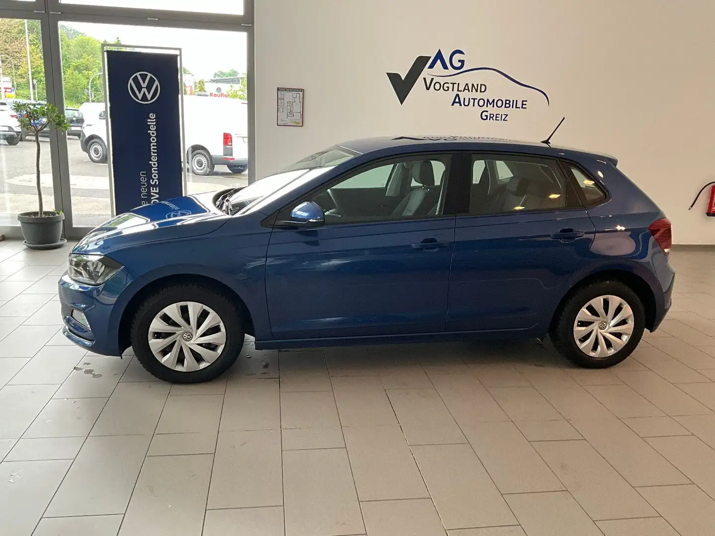 Volkswagen Polo VI Comfortline TGI, Erdgas (CNG) , Klima Kék - 2
