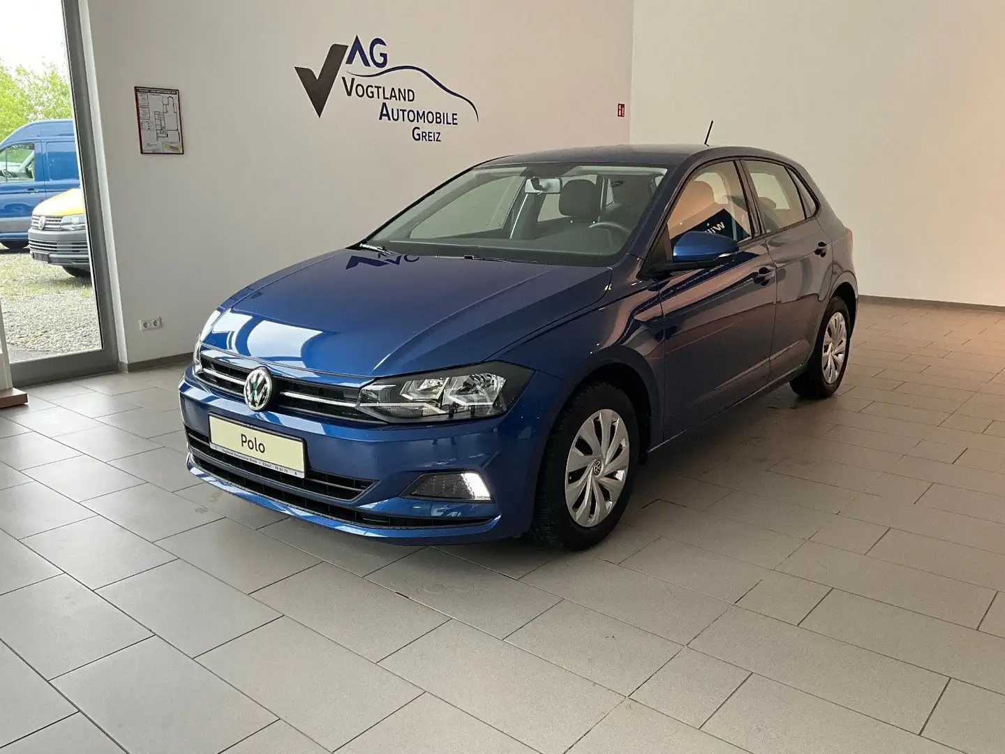 Volkswagen Polo VI Comfortline TGI, Erdgas (CNG) , Klima Bleu - 1