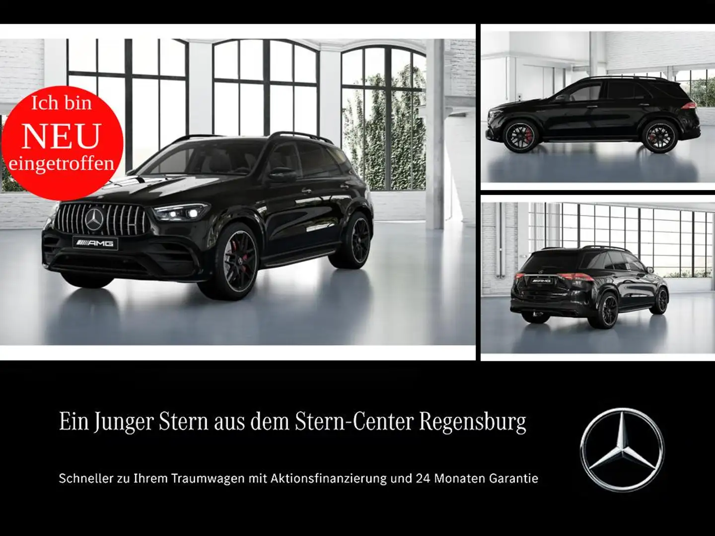 Mercedes-Benz GLE 63 AMG s 4M+PREMIUM PLUS+STANDH.+AHK+DIST.++ Noir - 1