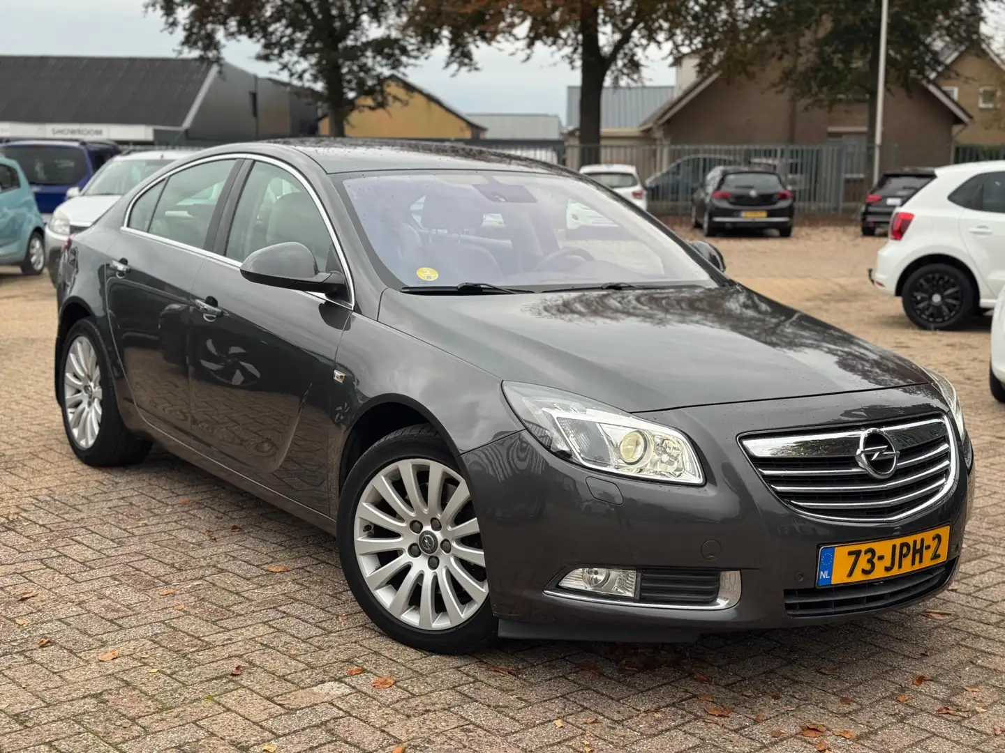 Opel Insignia 2.8 T Cosmo 4x4 AUTOMAAT NAP NAVI LEDER Gris - 2