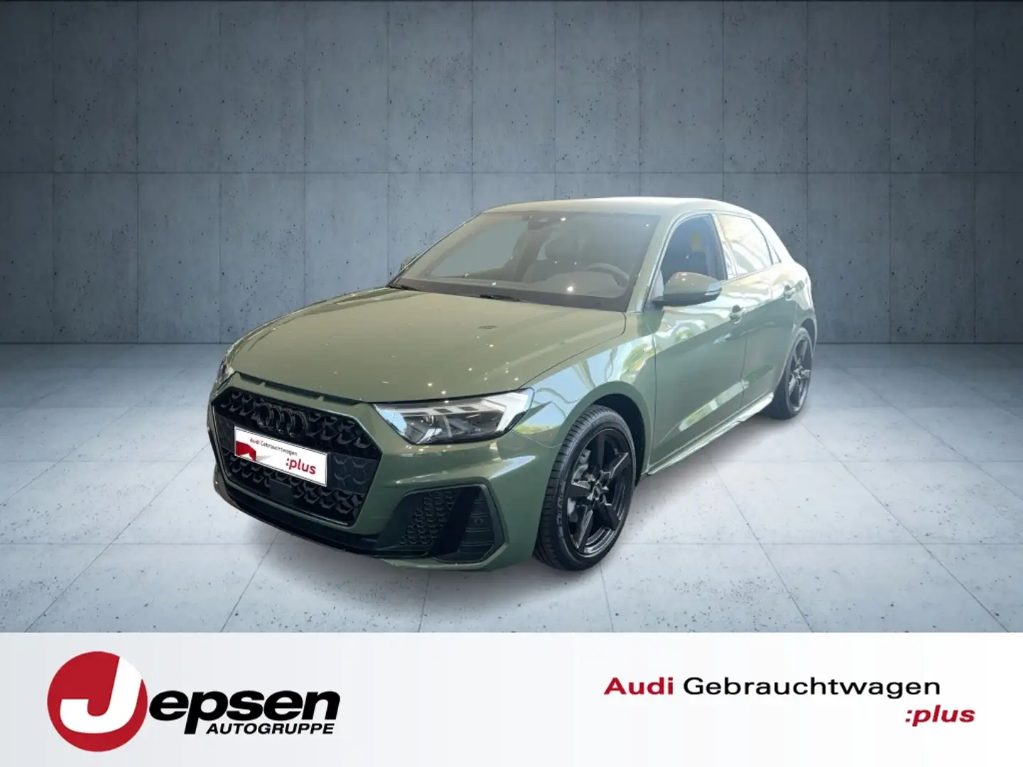 Audi A1 Sportback S line 35 TFSI S tr. LED FLA Navi Grün - 1