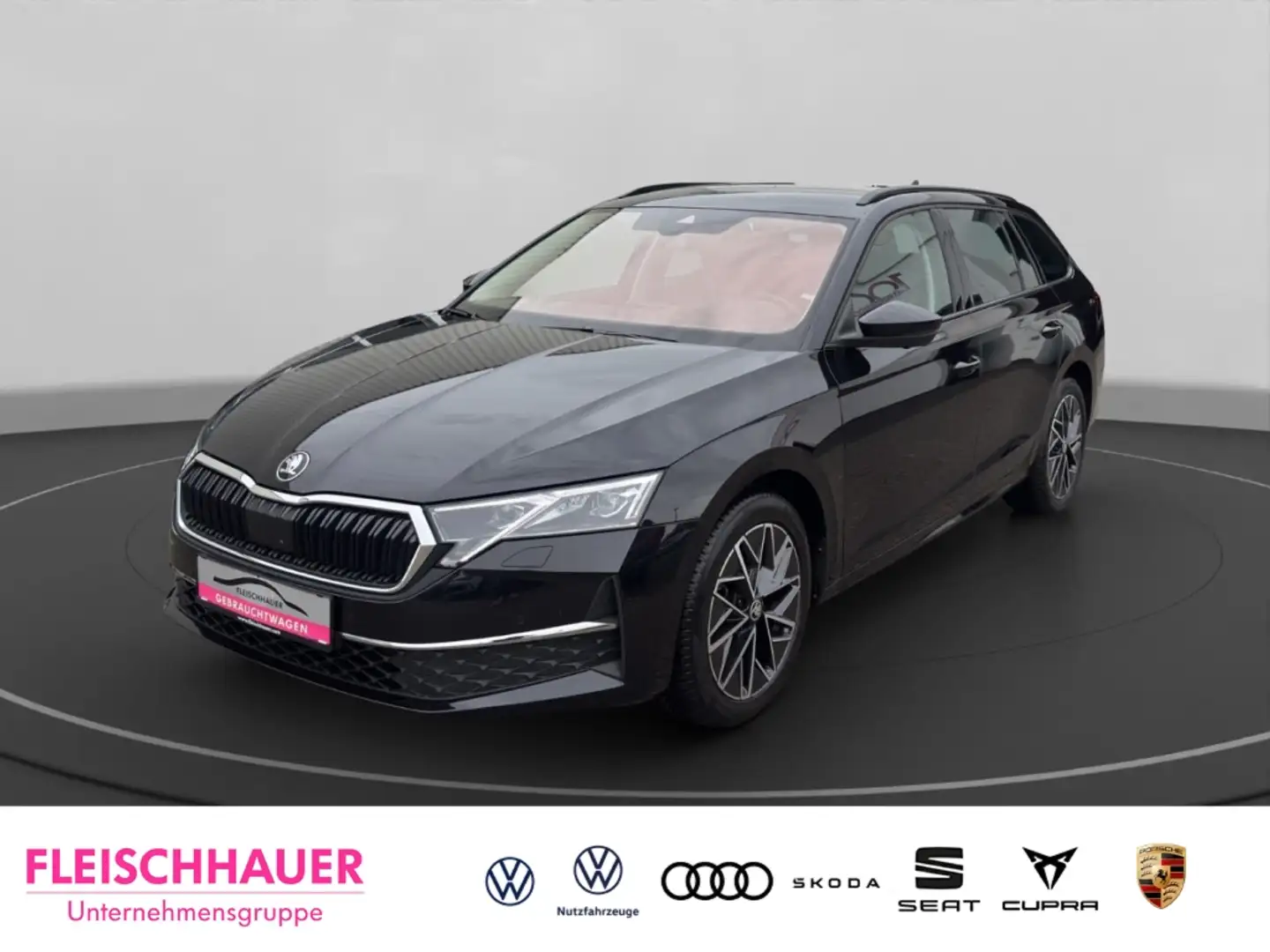 Skoda Octavia Combi 2.0 TDI Selection HeadUp+ACC+Navi+CarPlay+LE Schwarz - 1