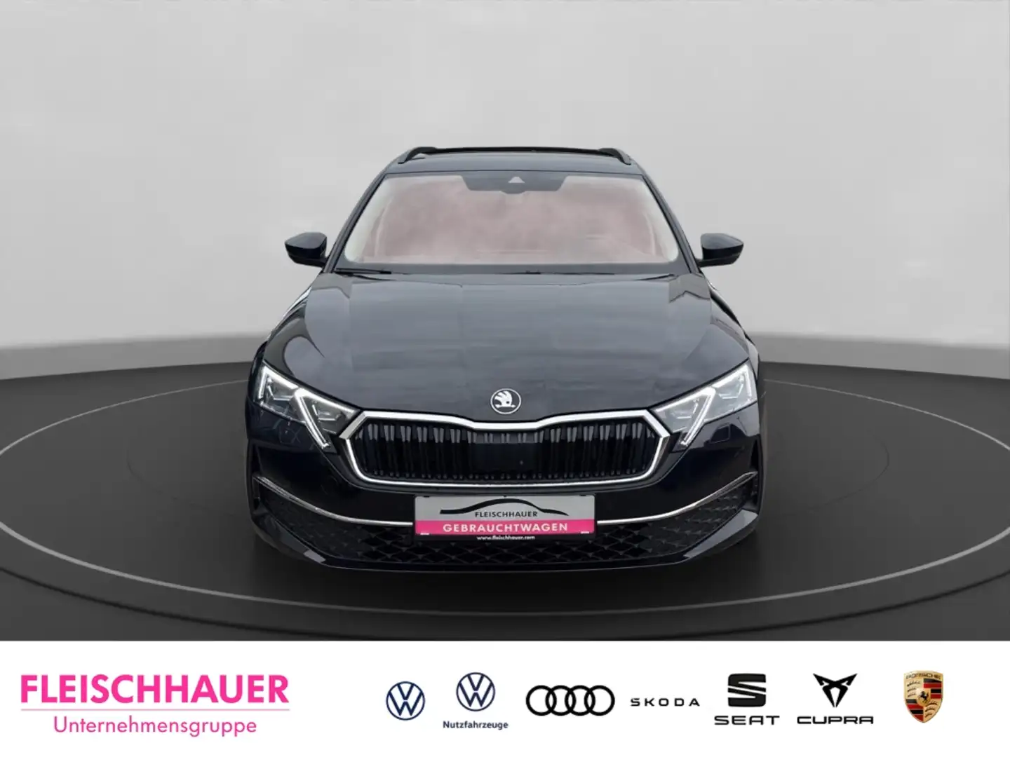 Skoda Octavia Combi 2.0 TDI Selection HeadUp+ACC+Navi+CarPlay+LE Schwarz - 2