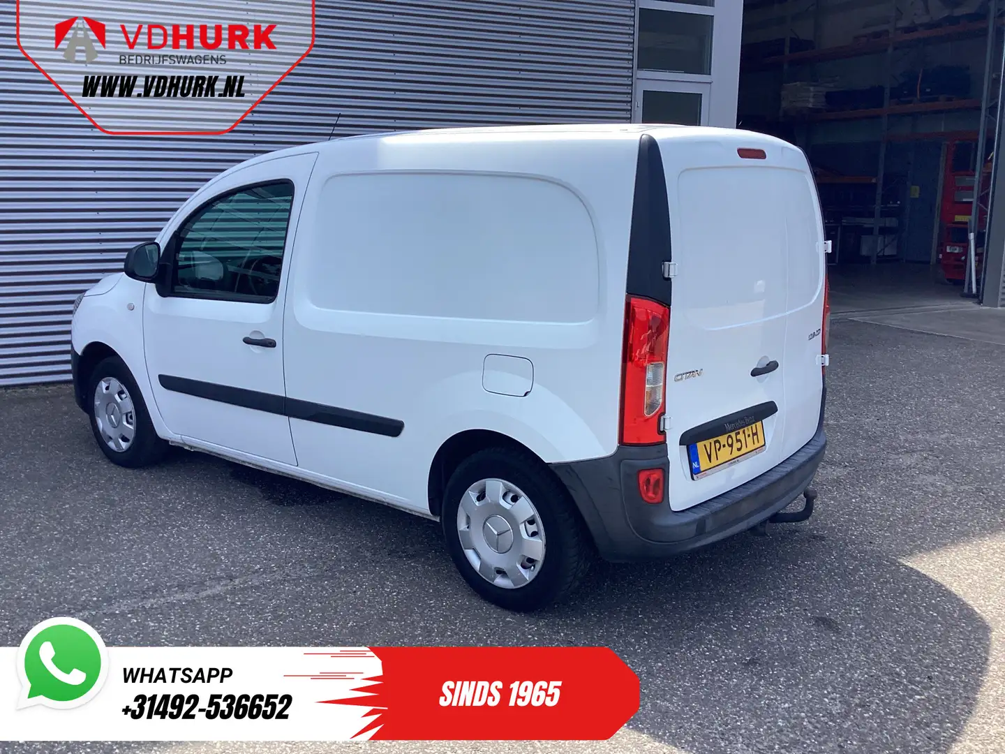 Mercedes-Benz Citan 108 CDI EXPORT ONLY Airco/ Trekhaak/ Bluetooth Wit - 2