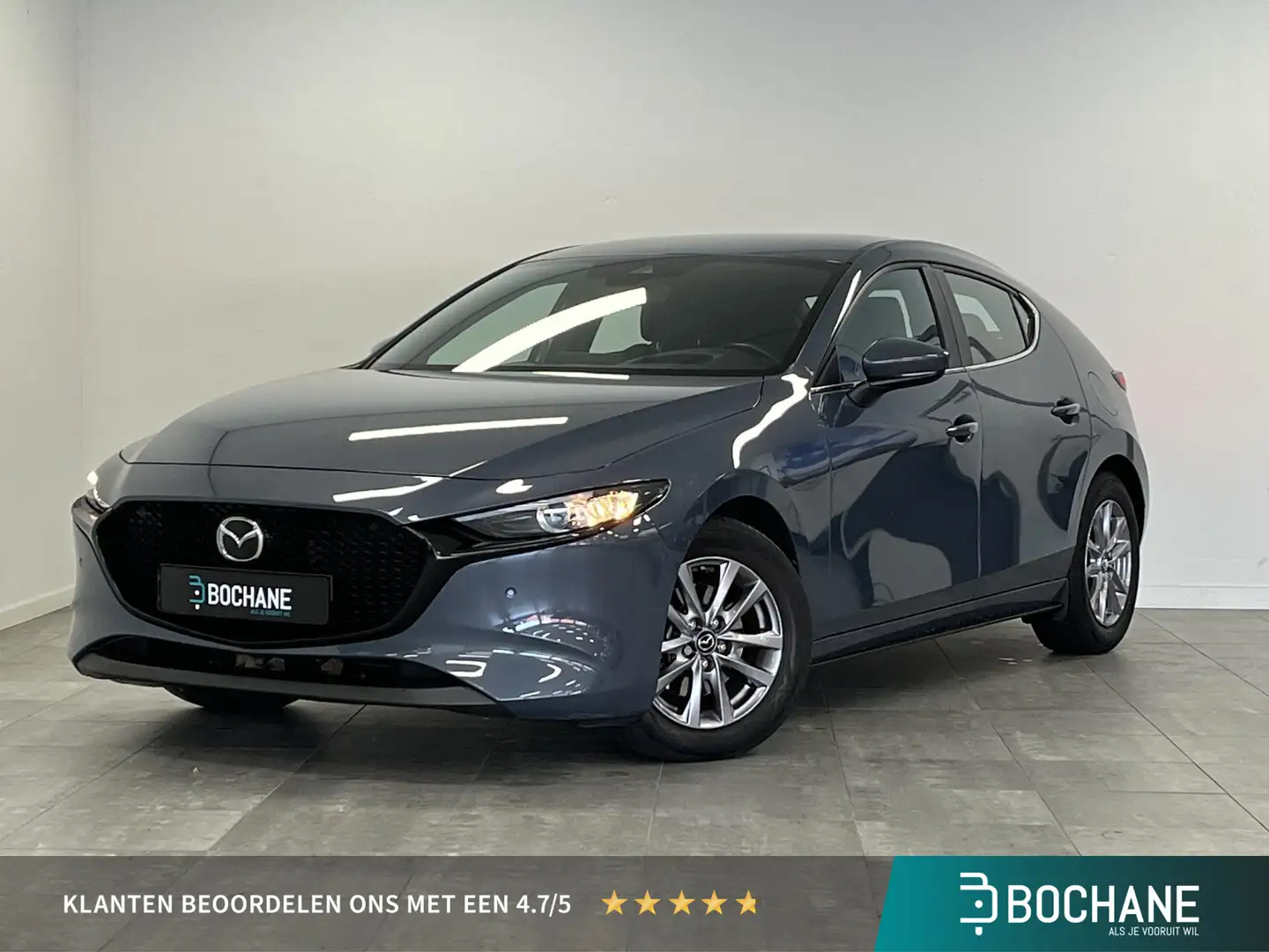 Mazda 3 2.0 e-SkyActiv-G M Hybrid 122 Comfort | 1e-EIG. | Gris - 1