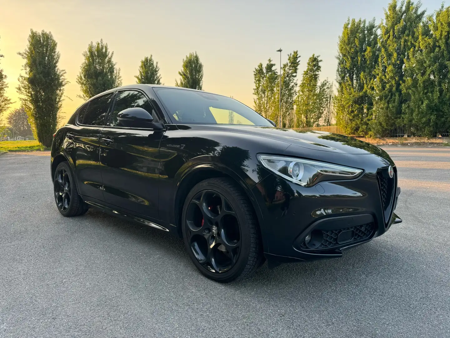 Alfa Romeo Stelvio 2.2 t Veloce Ti Q4 210cv auto Nero - 2