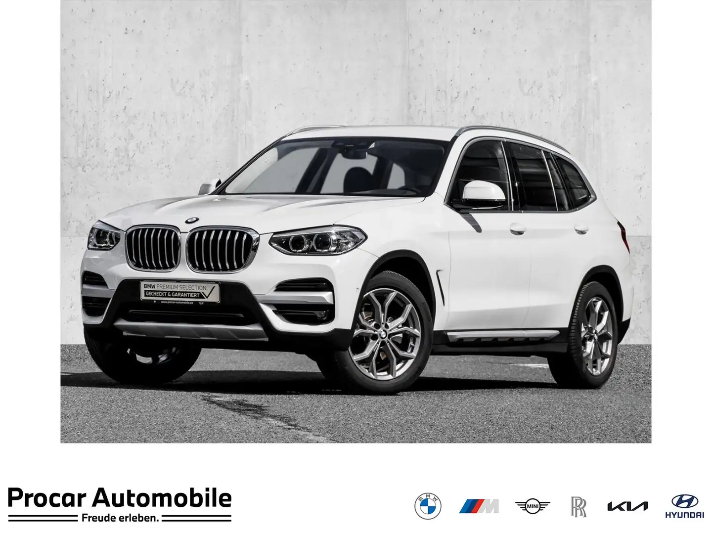 BMW X3 xDrive20i X LINE+LC PROF+HiFi+PA+SHZ+LED+AUT Weiß - 1
