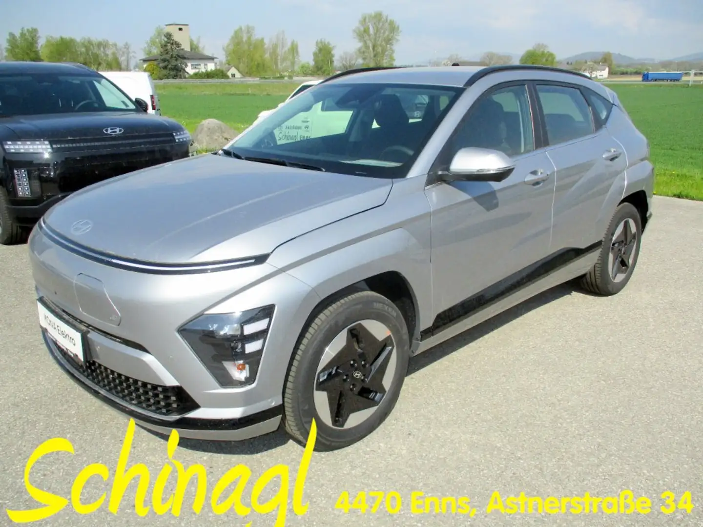 Hyundai KONA EV (SX2) Smart Line 48,6 kWh k6es1-PP1-OO5 Silber - 1