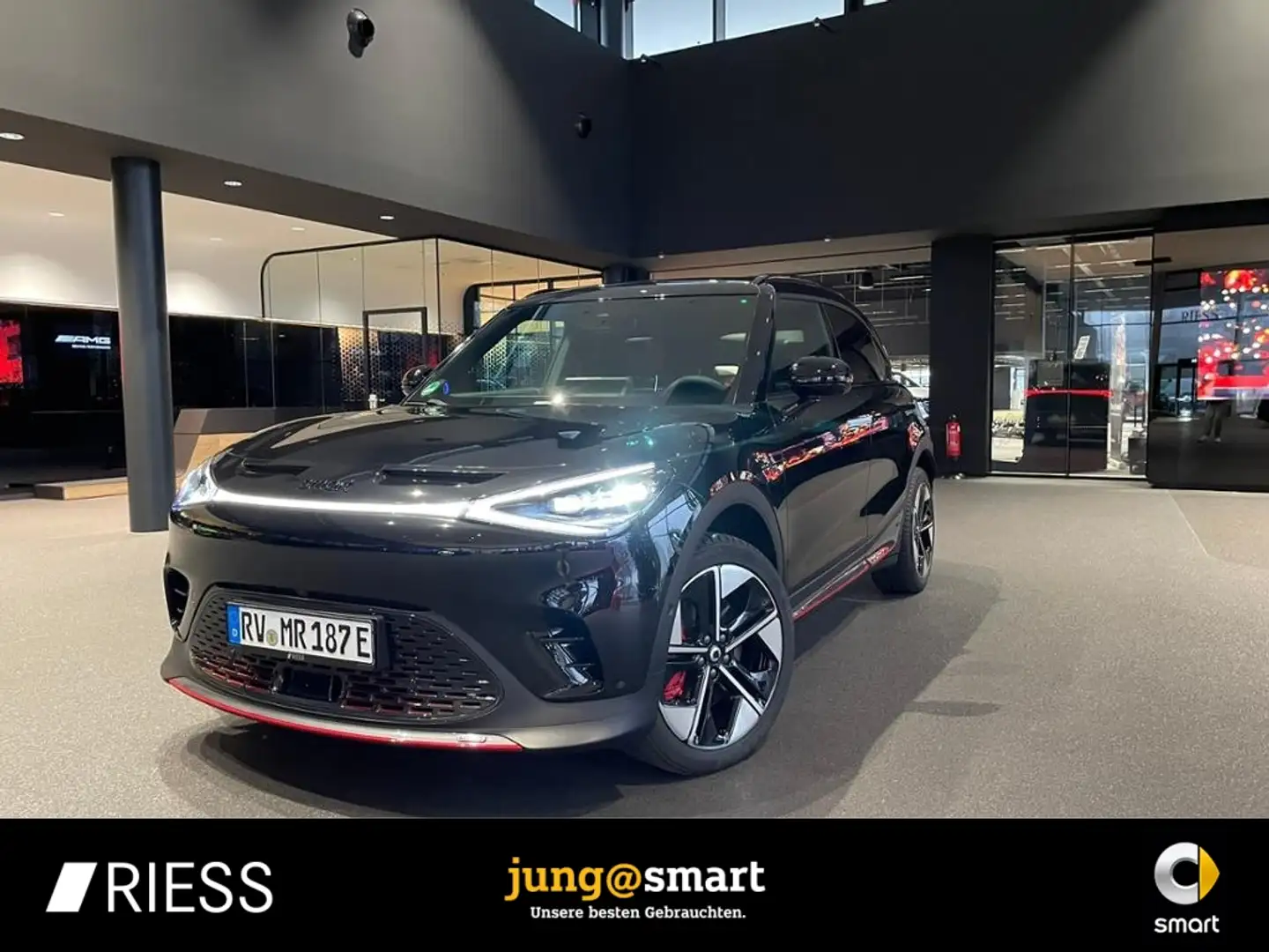 smart #1 BRABUS 2xKlima 360 AUT Bel.Sitz Kam. KlimaA Schwarz - 1
