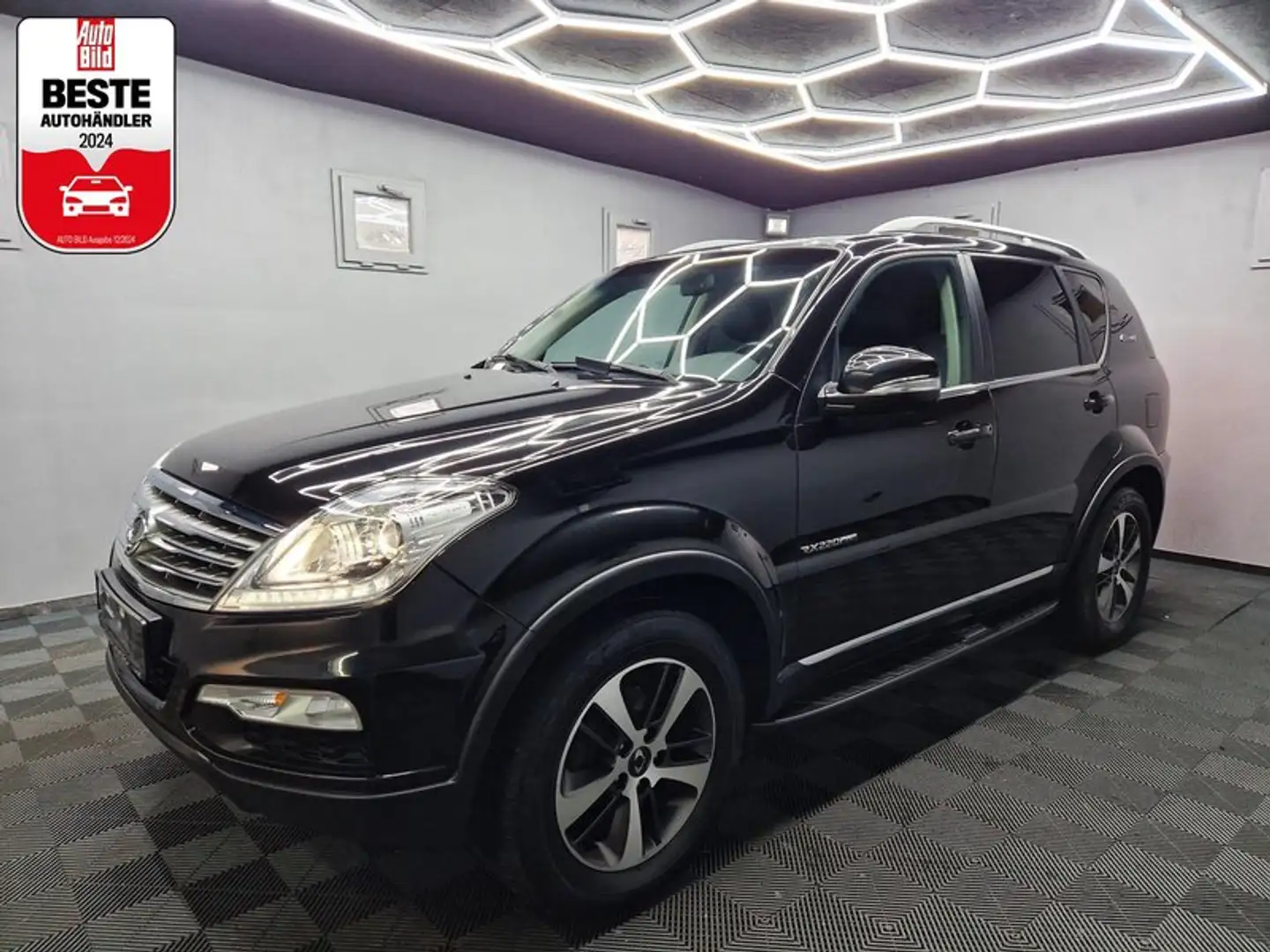 SsangYong Rexton 2.2 TD Sapphira 4x4|AUTOM|7SITZER|LEDER|NAVI| Noir - 1