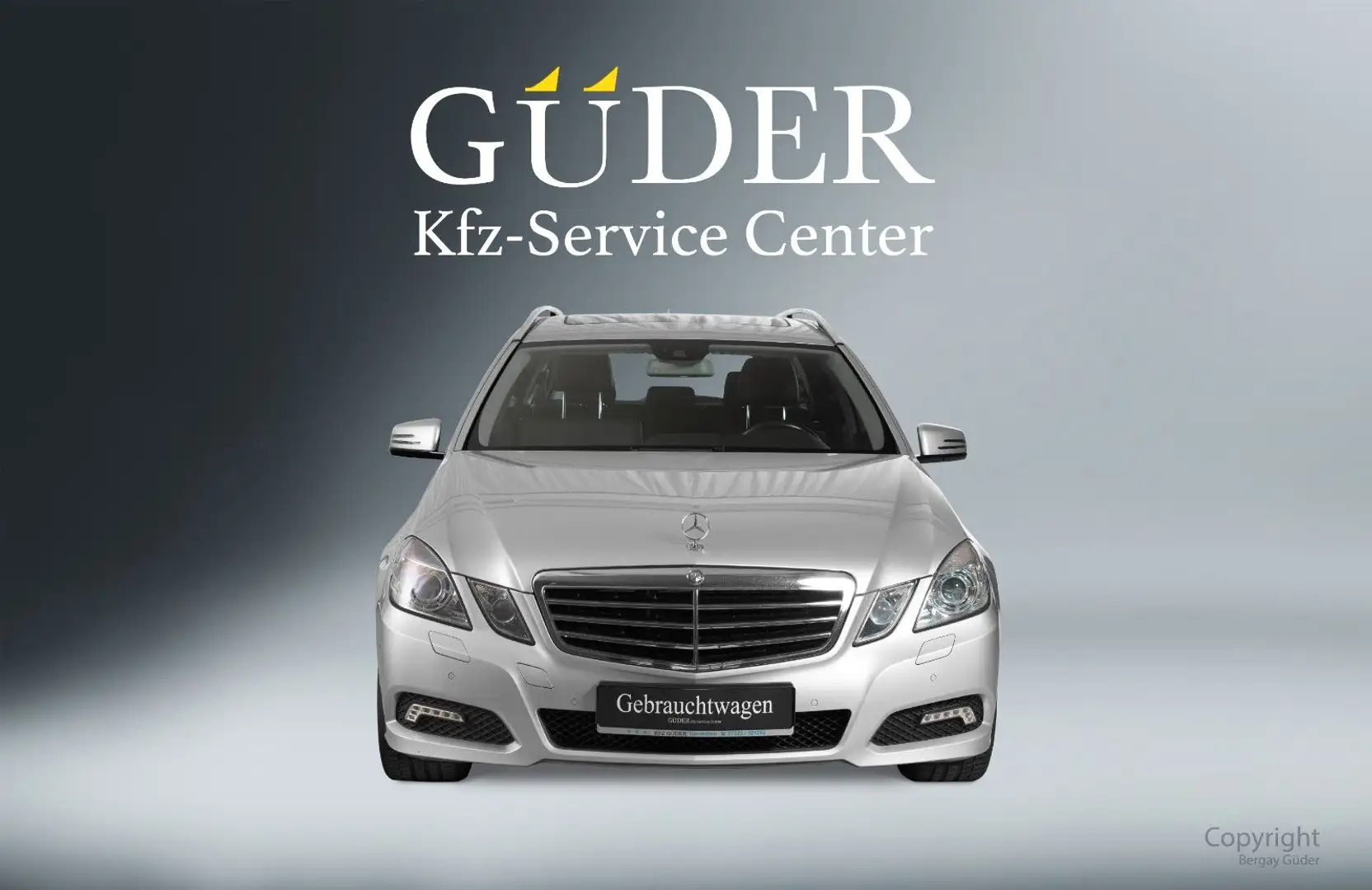 Mercedes-Benz E 250 CGI T-MODEL/BI-XENON/MEMORY SITZE/NAVI/ Silber - 1