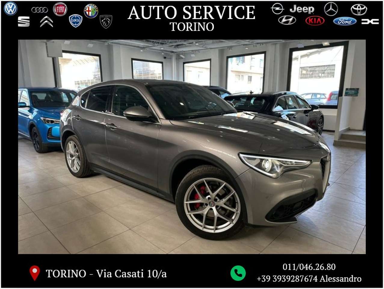 Alfa Romeo Stelvio Stelvio 2017 2.2 t Executive Q4 210cv auto my19