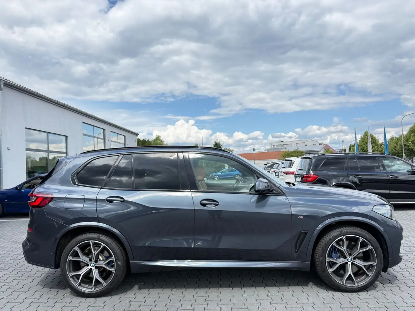 BMW X5 *40xd*MSport*Sky Lounge*360°ACC*HUD*LASER*DAB* Grau - 1