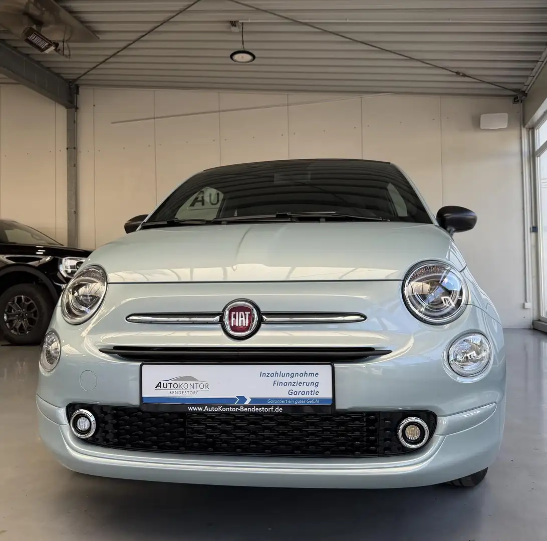 Fiat 500 Cabrio *CarPlay *PDC *Tempomat *Klima Blau - 1