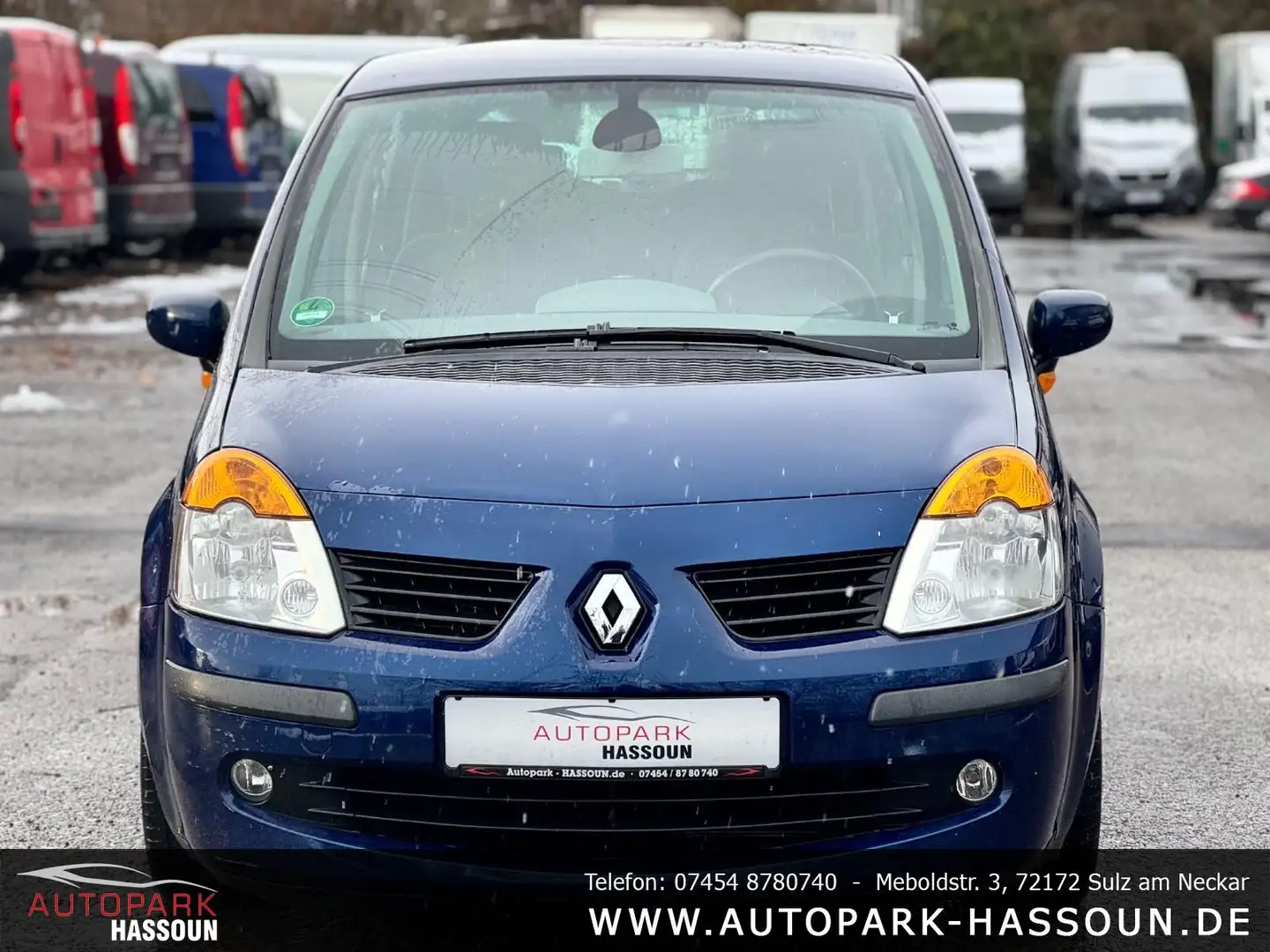 Renault Modus Tech'Run 1,6 Ltr. TÜV 12/26 Tempo Klima Automatik Blau - 2