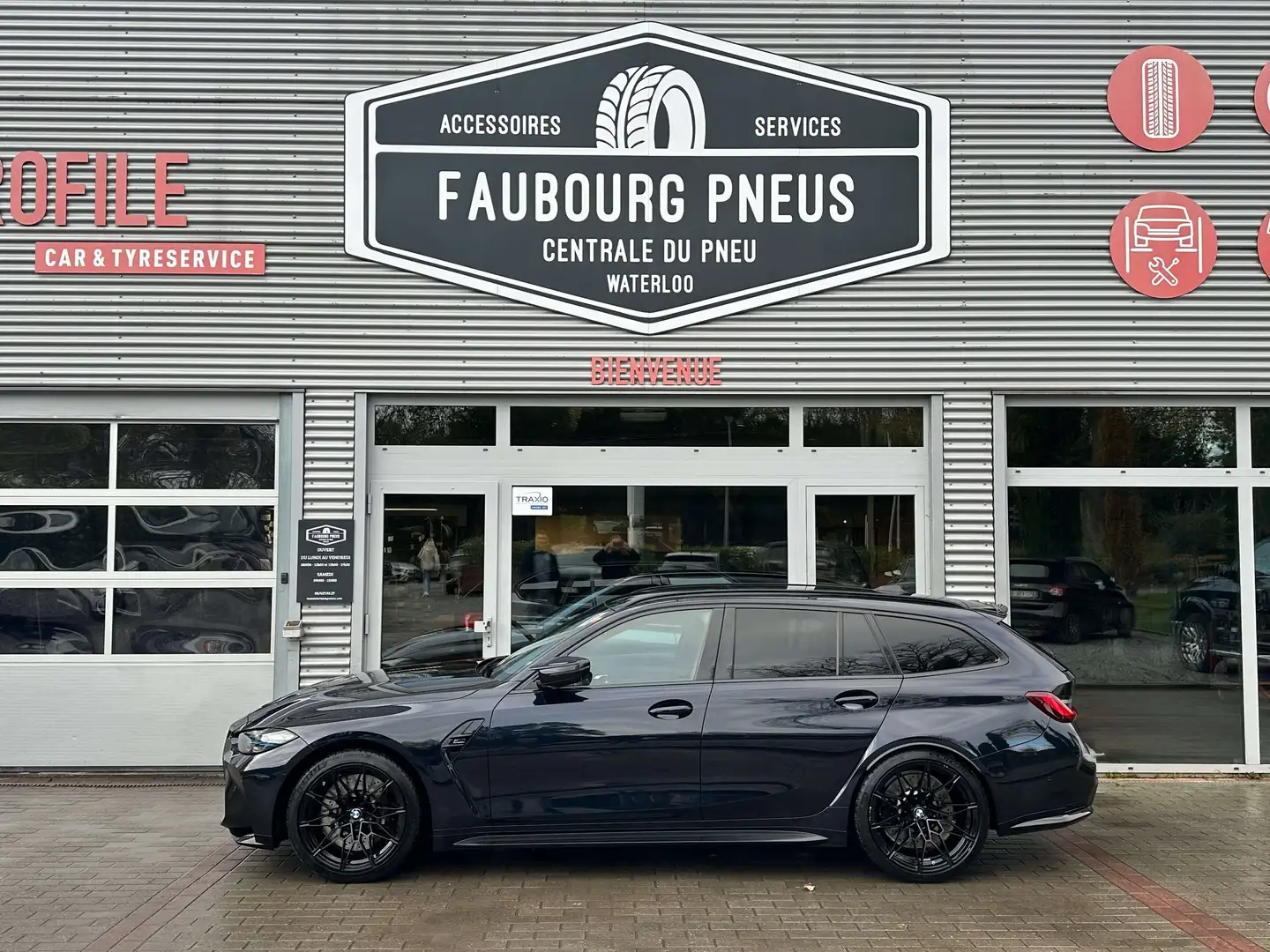 BMW M3 *xDrive*COMPETITION*1-PROP/1-OWNER*FULL-OPTION* Bleu - 2