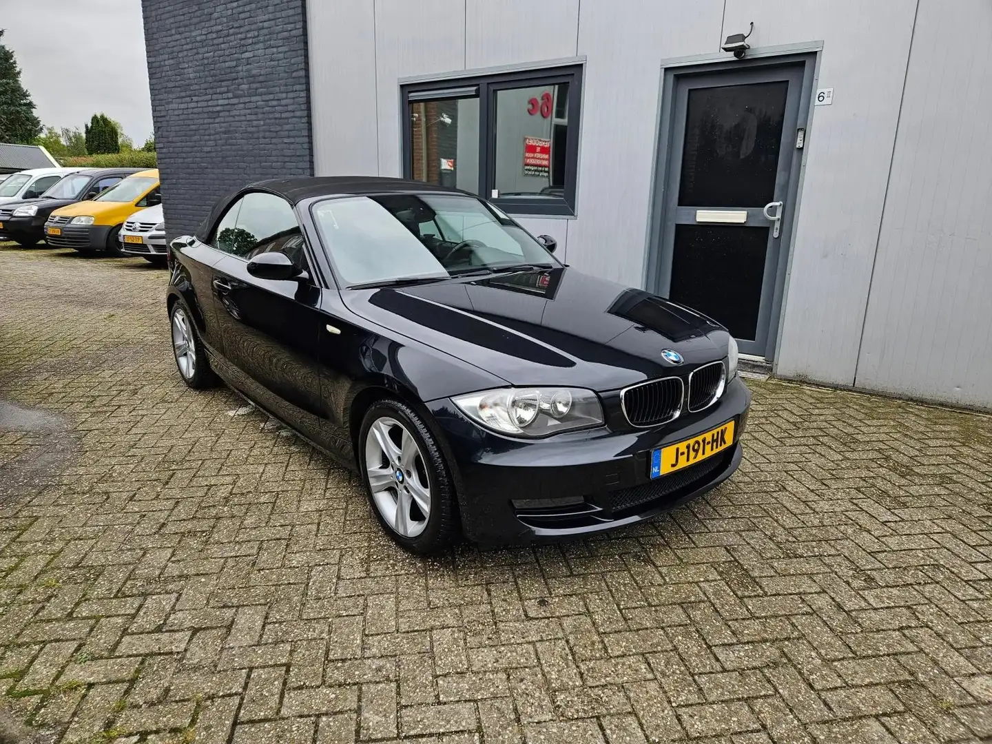 BMW 120 1-serie Cabrio 120i Zwart - 1