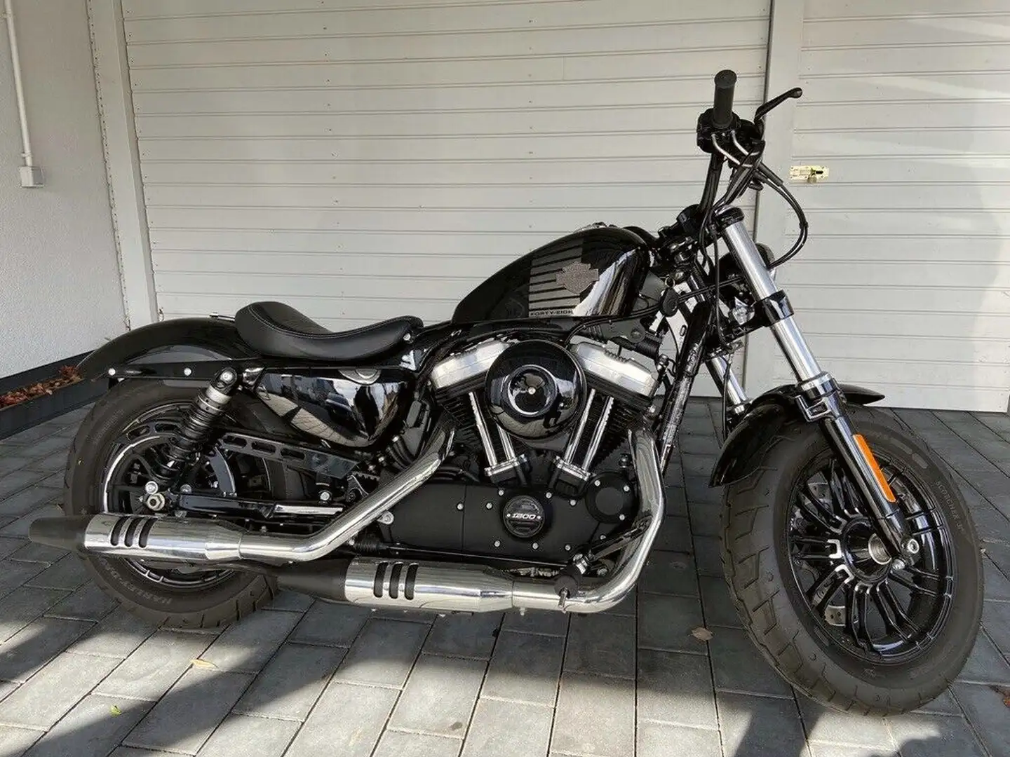 Harley-Davidson Sportster 48 Forty Eight Negru - 1