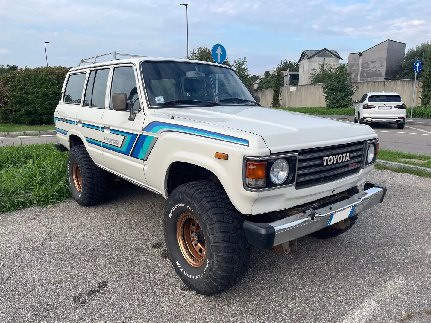 Toyota Land Cruiser HJ 61 Bianco - 2