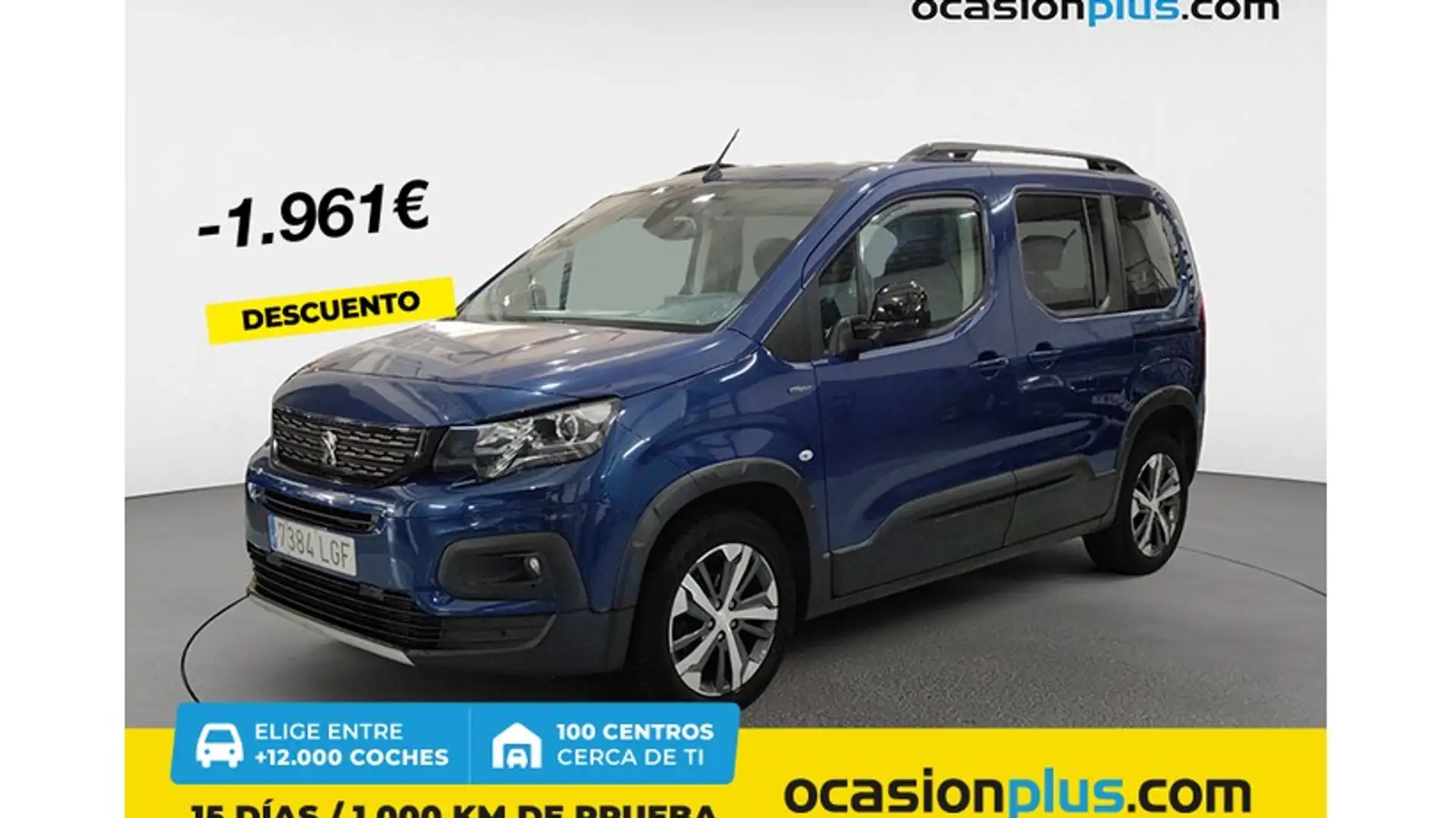 Peugeot Rifter 1.5BlueHDi S&S Standard GT Line 100 Azul - 1