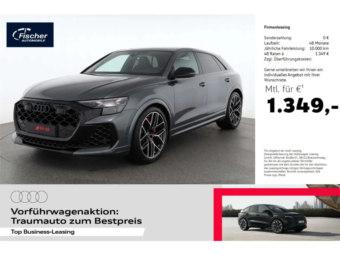 Audi RS Q8 TFSI quattro Grau - 1