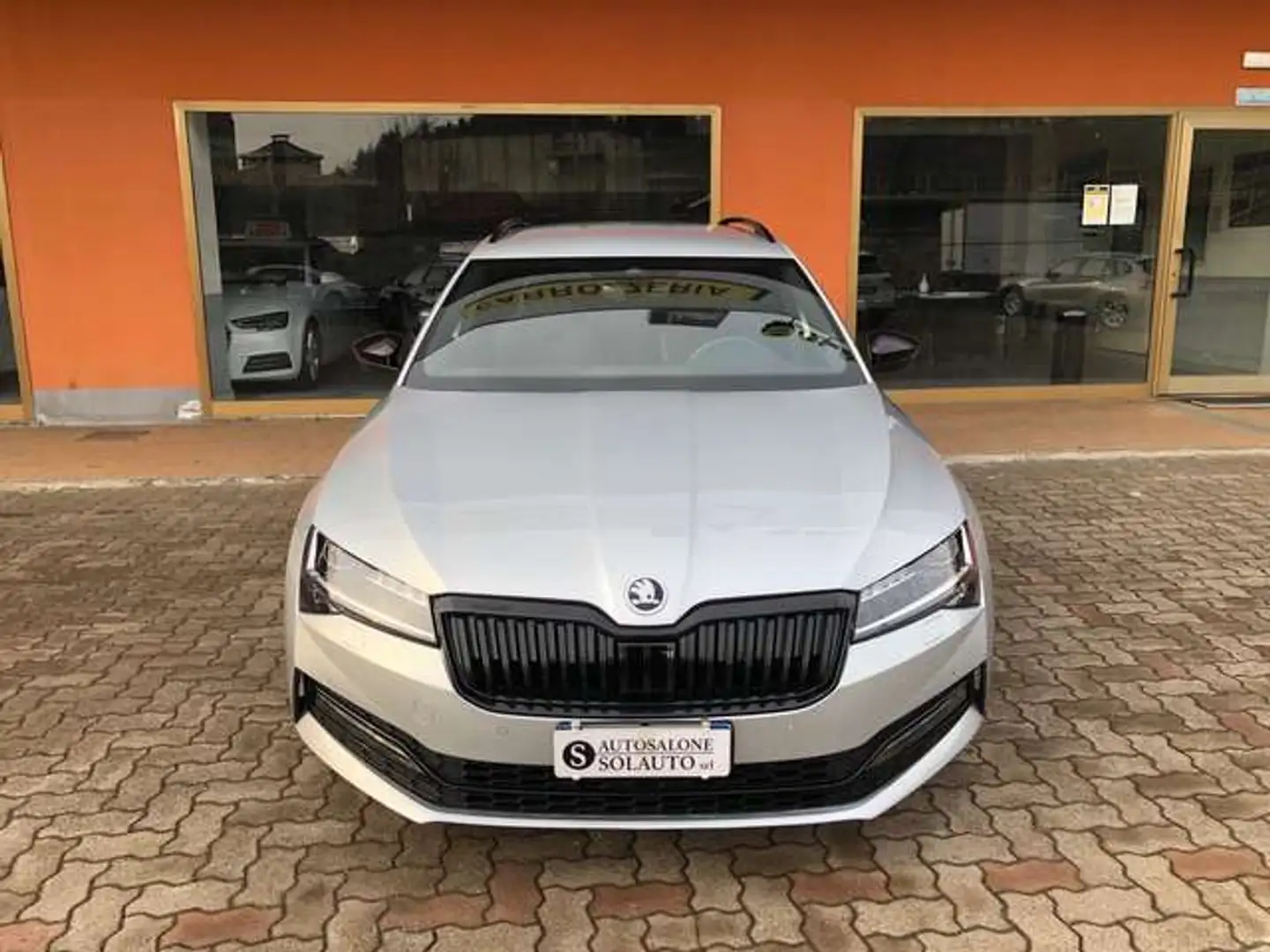 Skoda Superb Wagon 2.0 tdi Sportline 190cv dsg Virtual Telec. Argento - 2