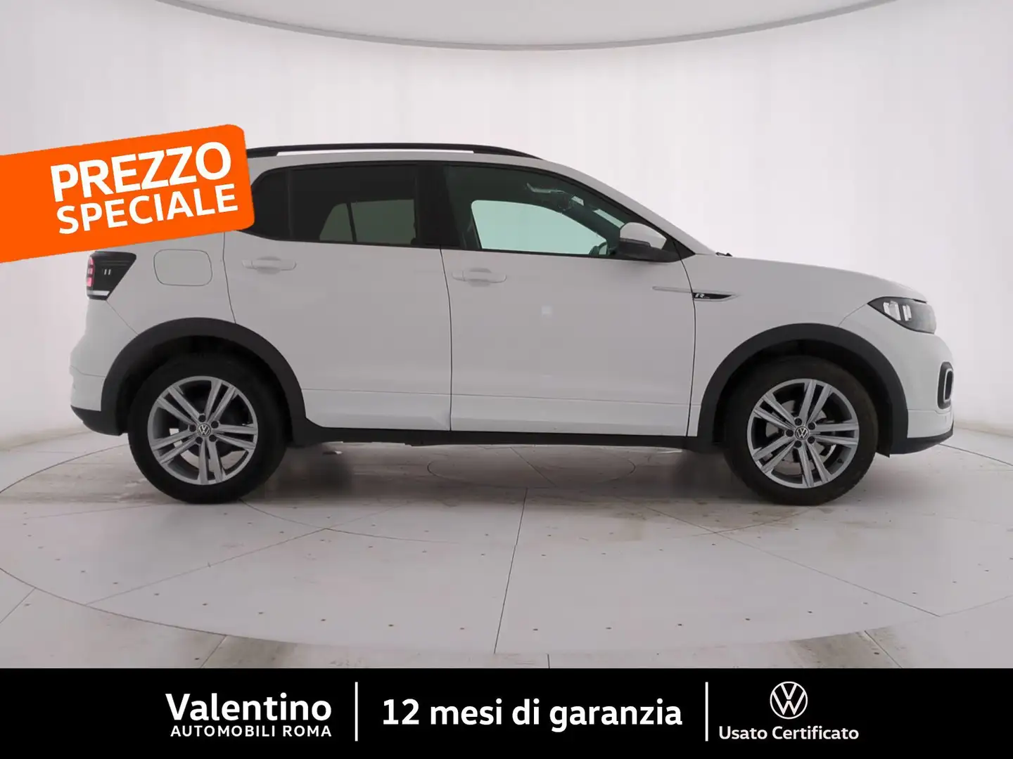 Volkswagen T-Cross 1.0 TSI R-LINE Bianco - 2