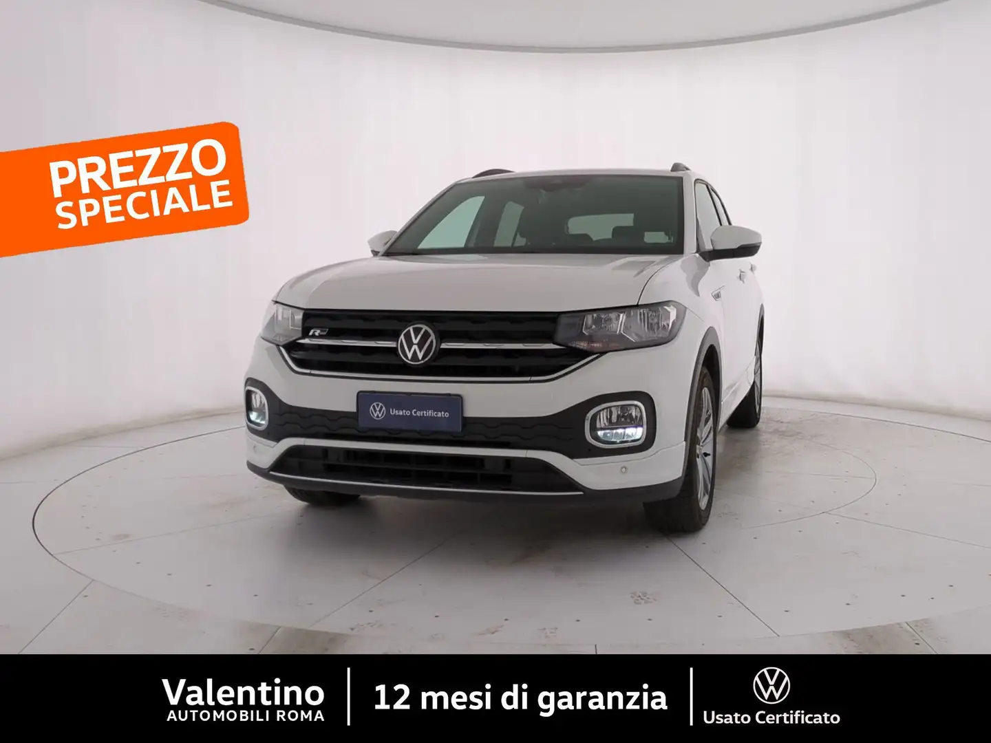 Volkswagen T-Cross 1.0 TSI R-LINE Bianco - 1