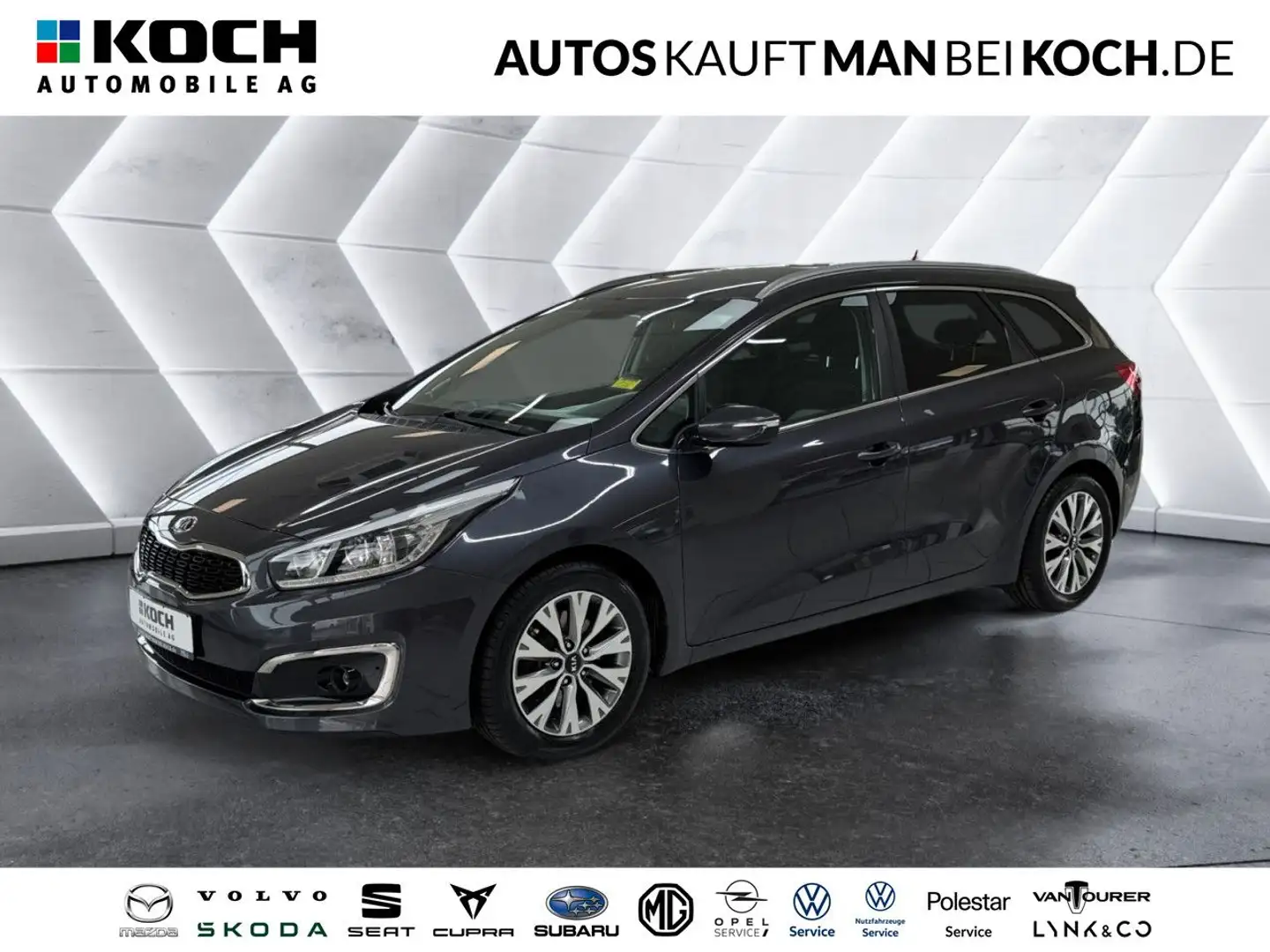 Kia Ceed SW / cee'd SW cee'd 1.6 GDI Spirit Sportswagon LED NAVI SHZ LRH Grau - 1