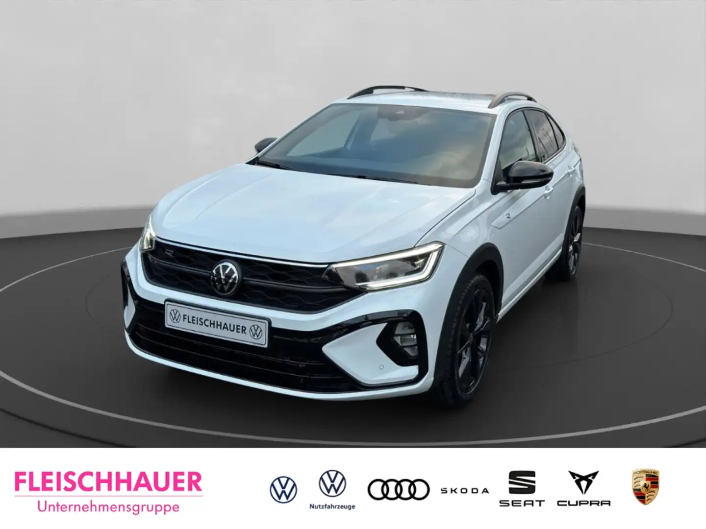 Volkswagen Taigo R-Line 1,0 TSI CarPlay+ACC+Matrix+PDC Plus+ACC Weiß - 1
