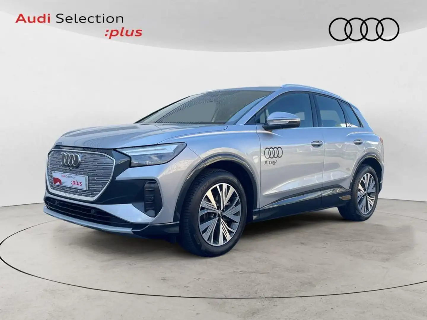 Audi Q4 e-tron 40 Advanced 82KWh Plateado - 1