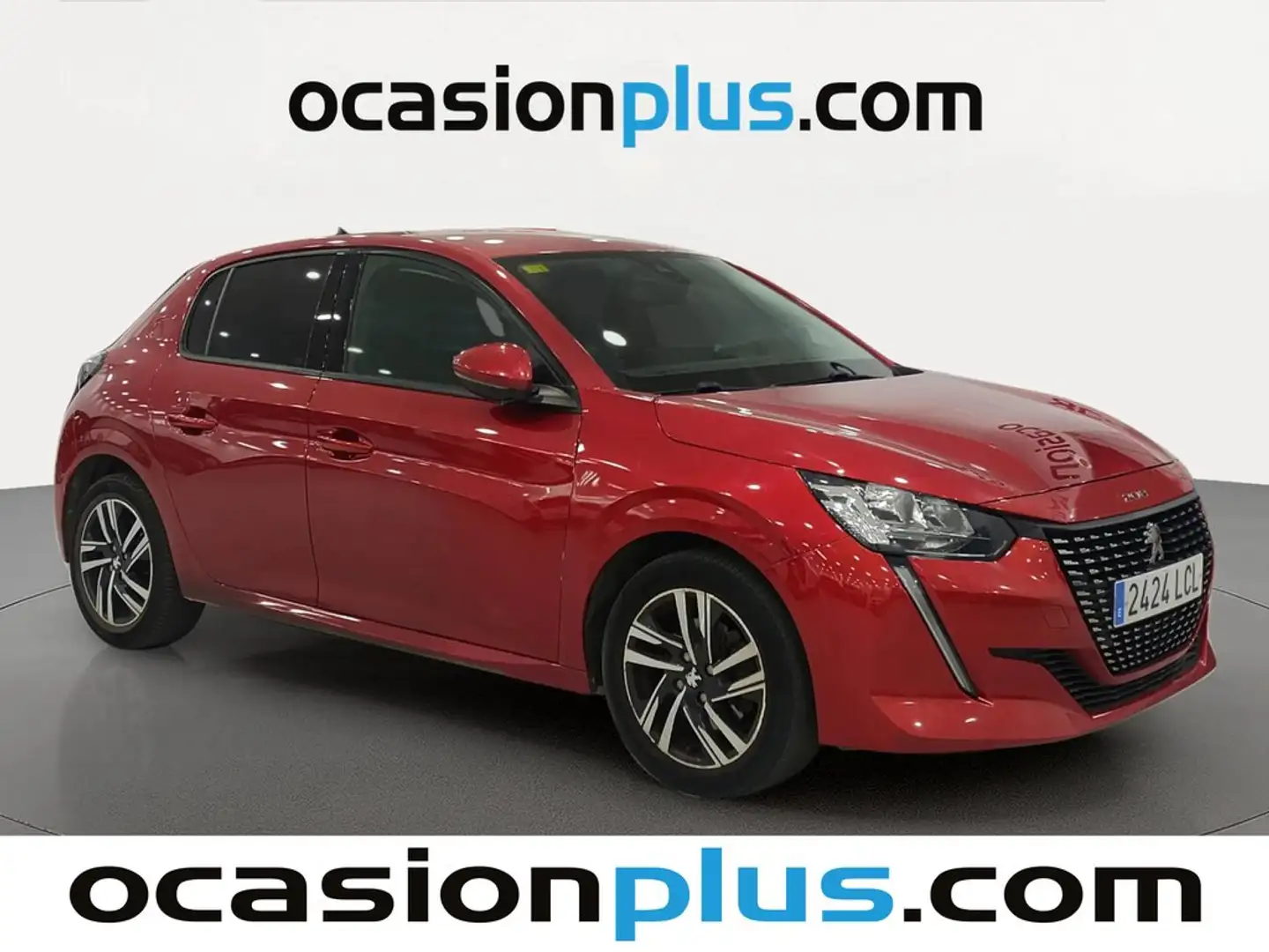 Peugeot 208 1.2 Puretech S&S Allure 100 Rojo - 2