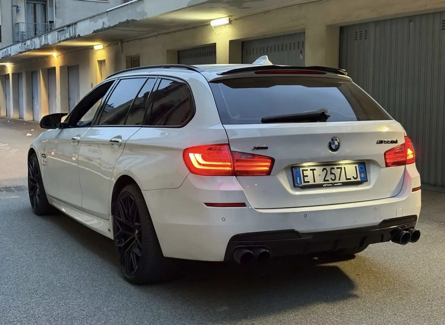 BMW 520 520d Touring xdrive Msport 184cv auto E6 Bianco - 1